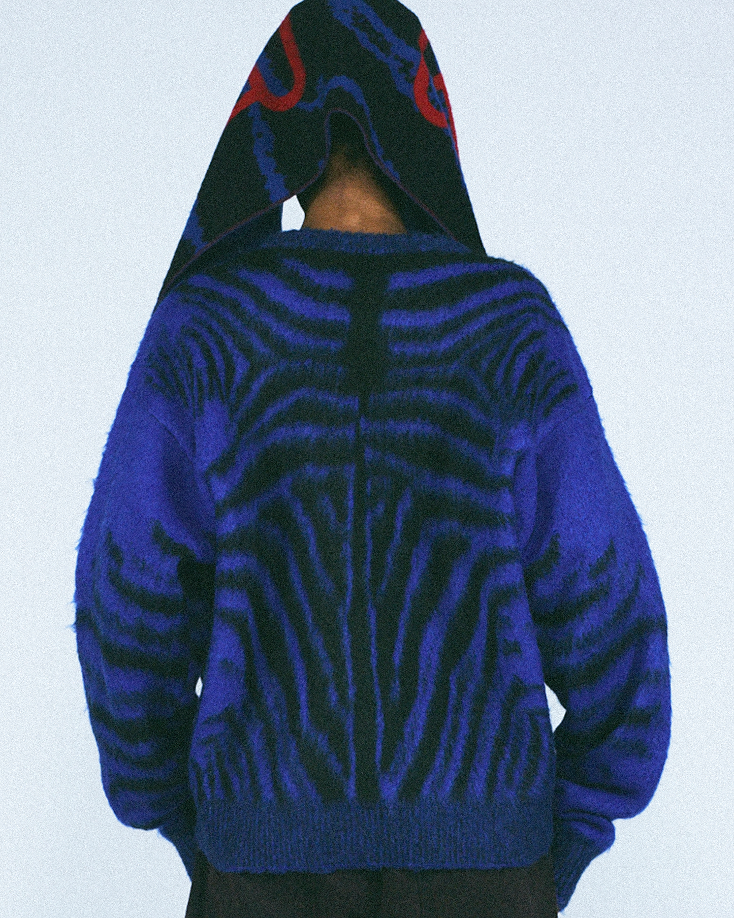 Brushed Zebra Sweater