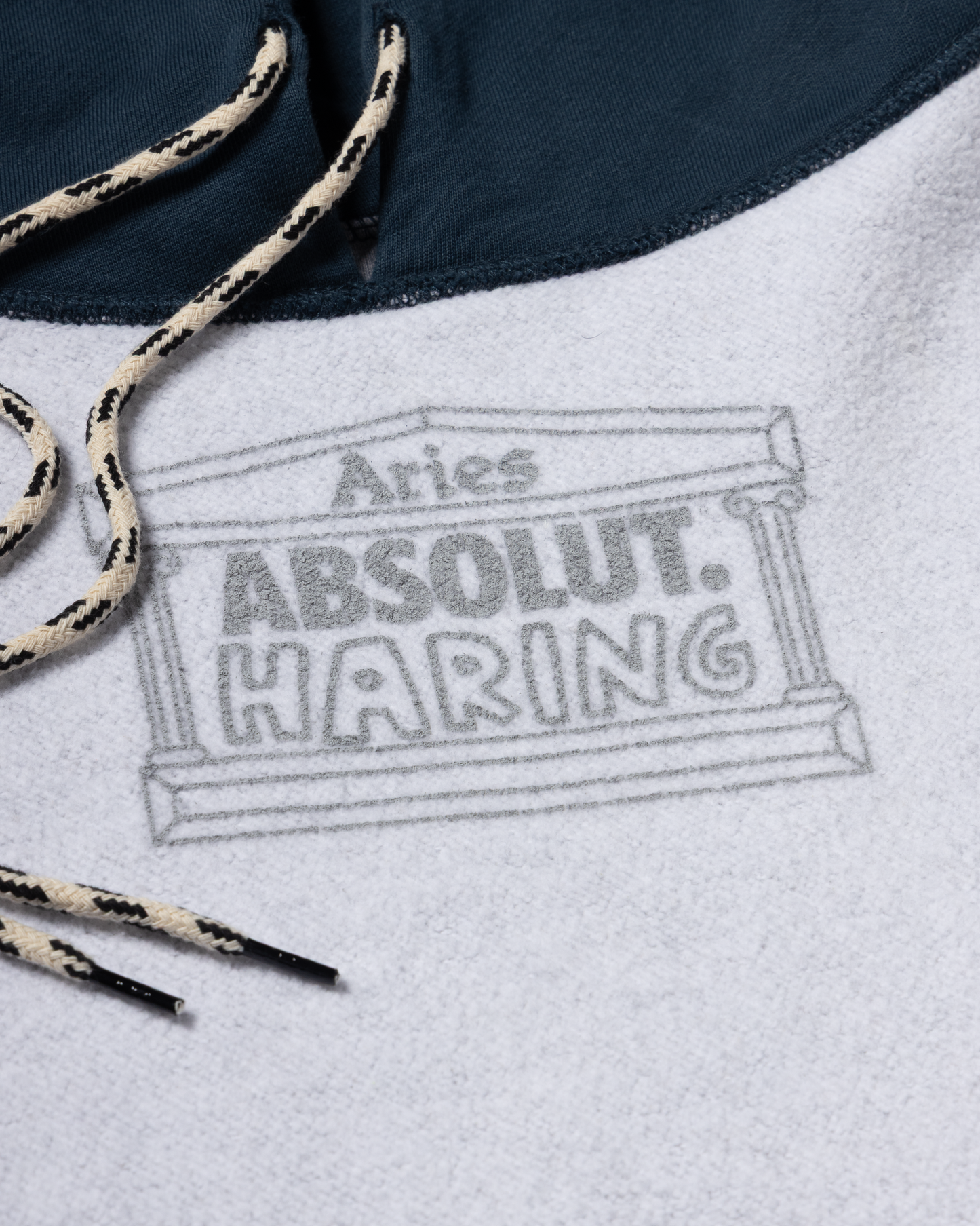 Aries x Absolut Haring Patchwork Hoodie