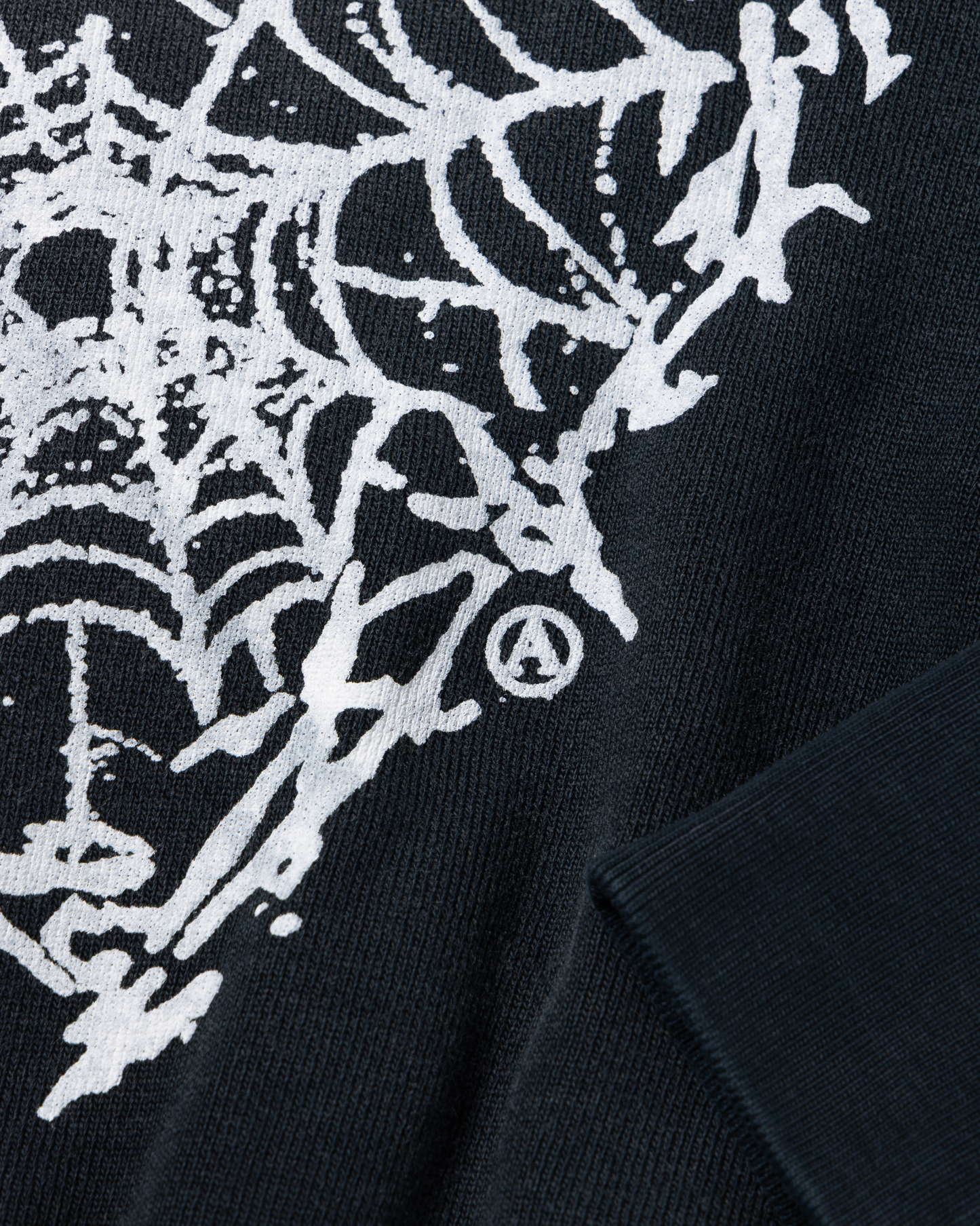 Premium Aged Cherub Column Zip Hoodie