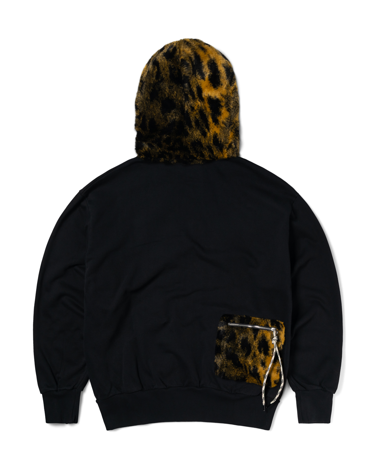Furry Zip Through Hoodie