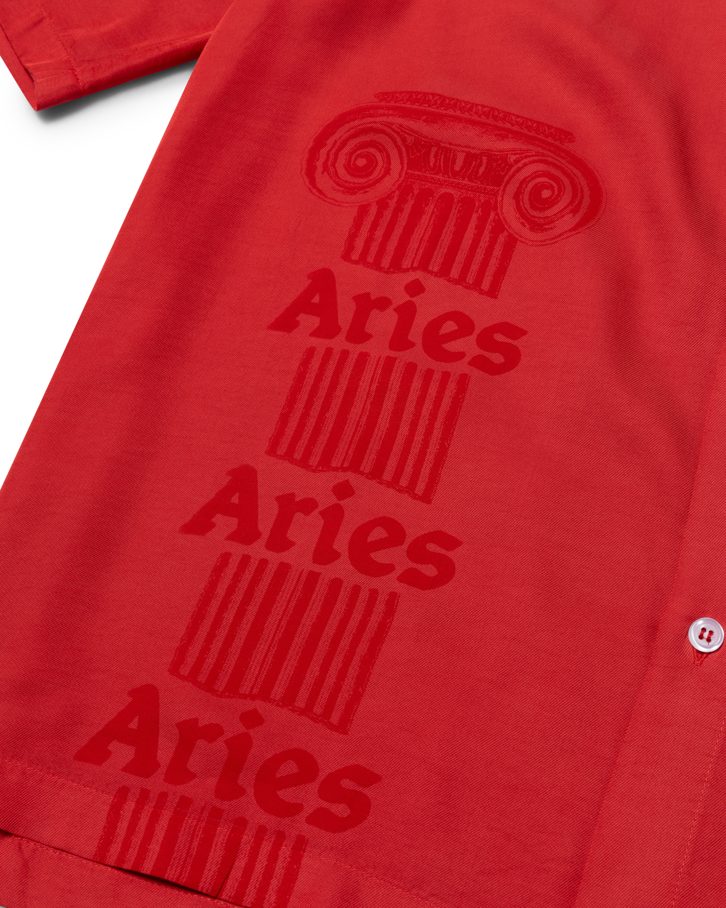 Ancient Column Satin Viscose Hawaiian Shirt