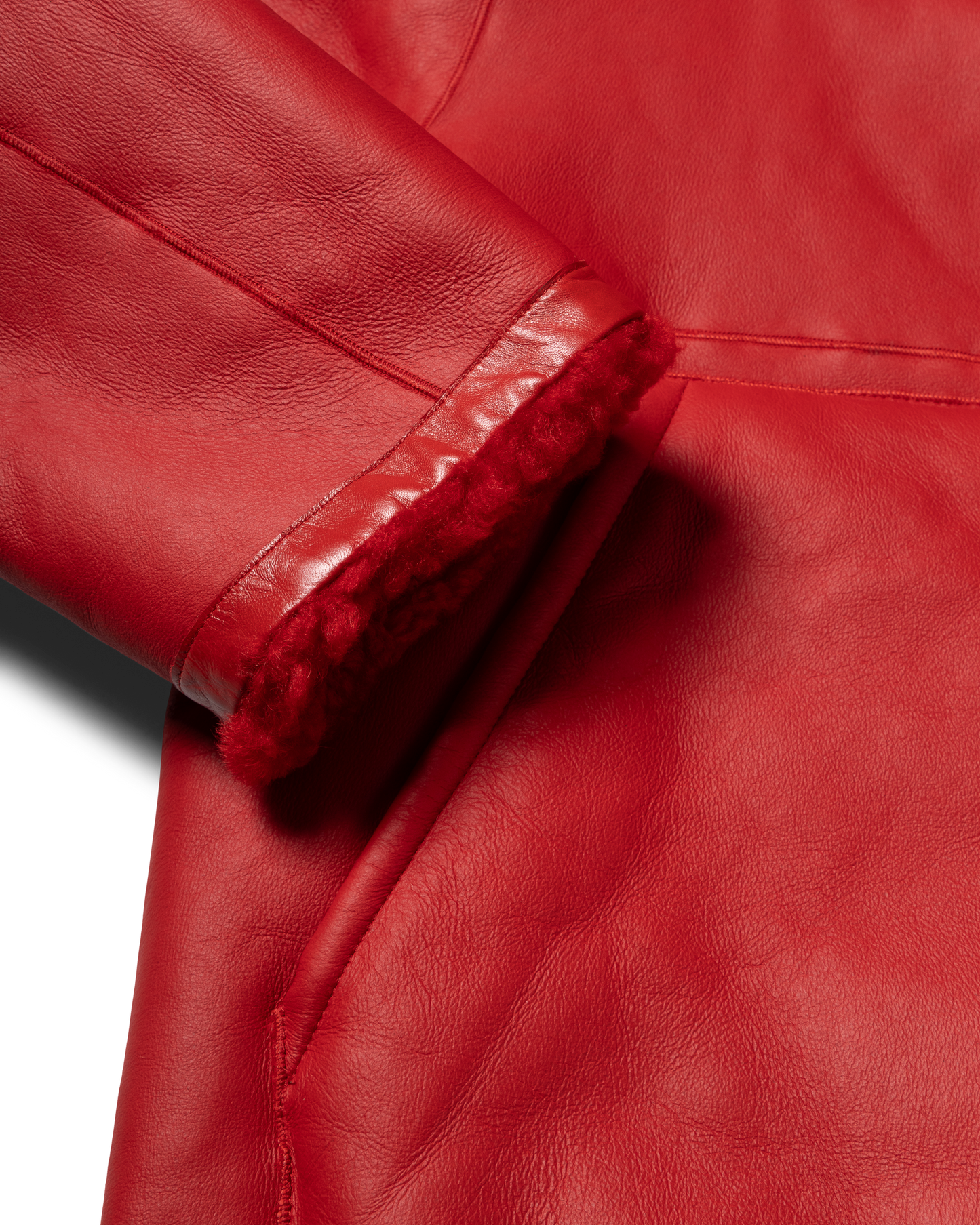 Oversized Sheepskin Jacket