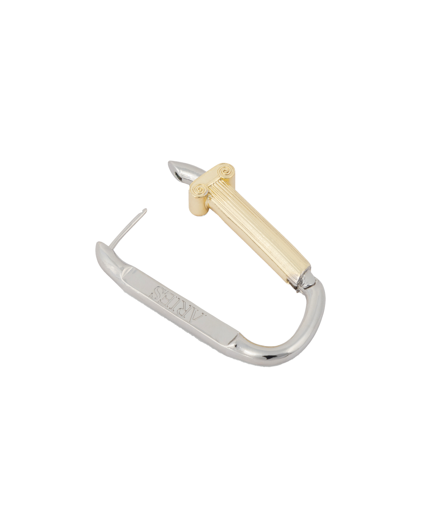 Mini Column Carabiner Earring - PAIR