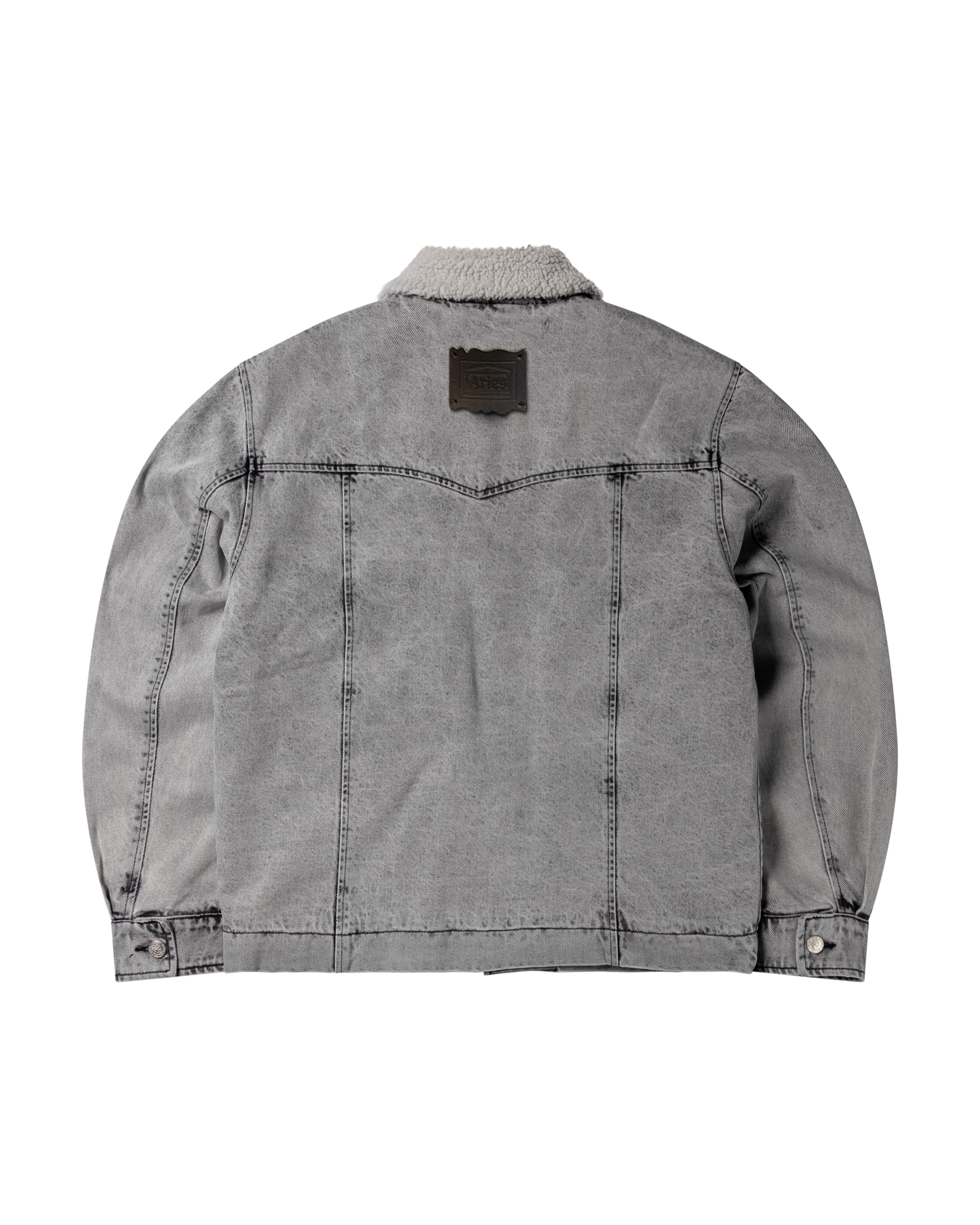Sherpa Denim Car Coat
