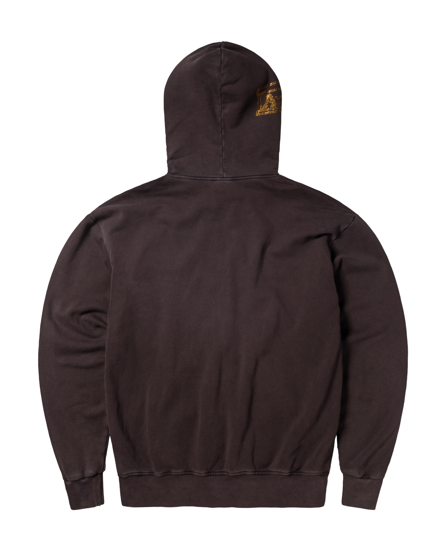 Zip Through Aged Gothic Hoodie