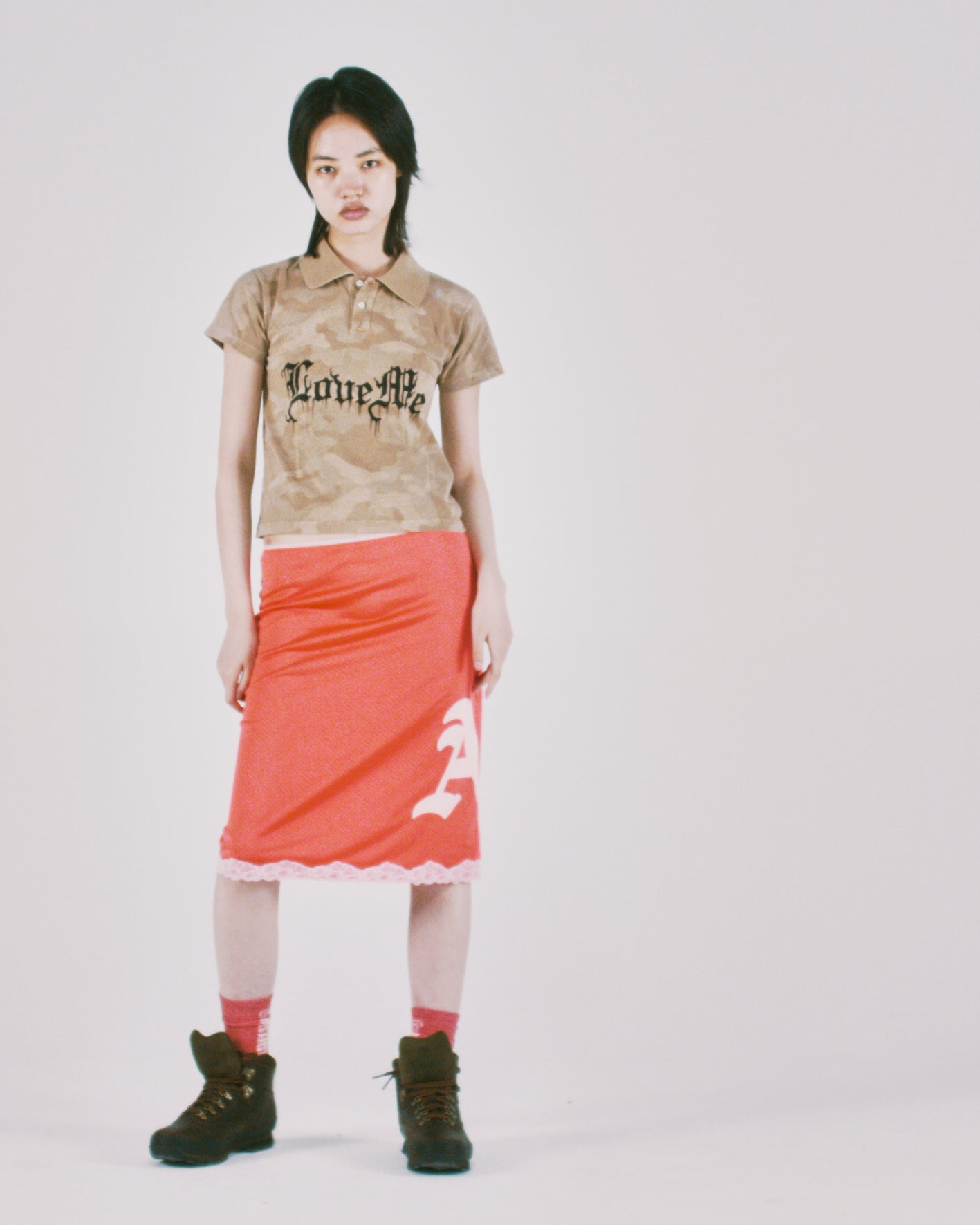 Aged Angel Camo SS Polo Shirt