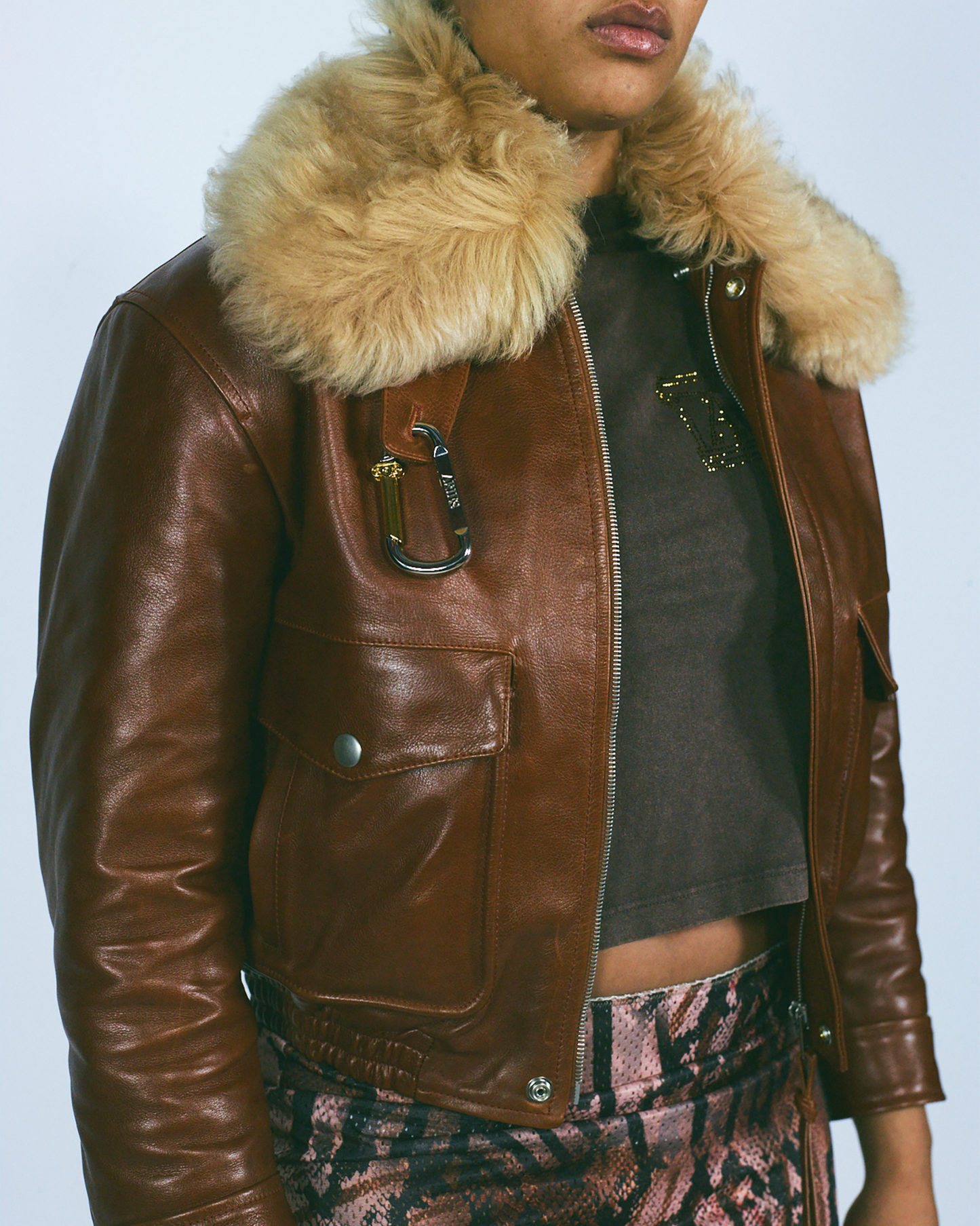 Leather Flight Jacket