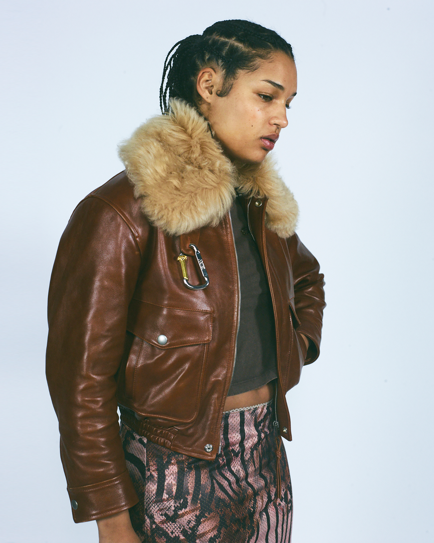 Leather Flight Jacket