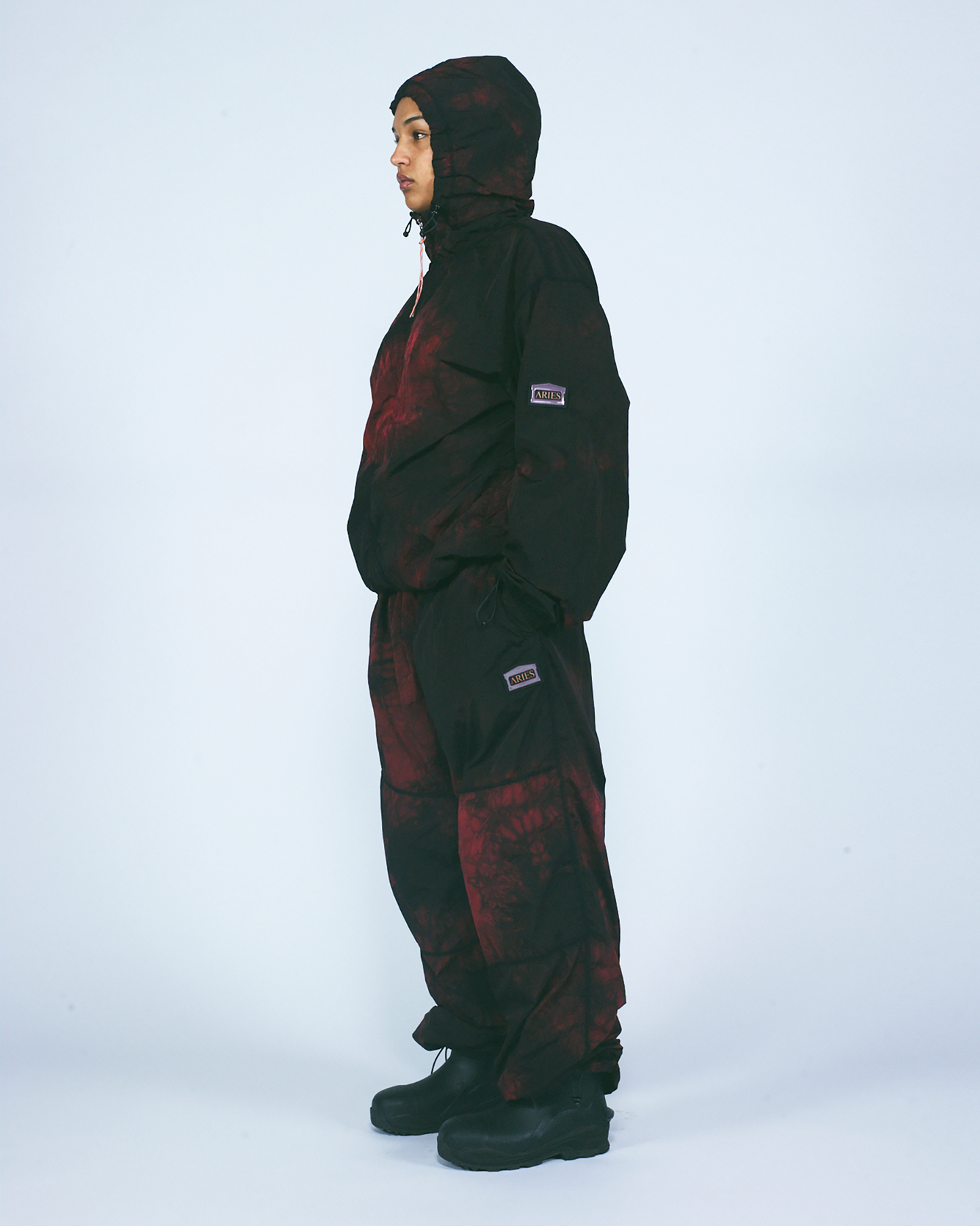 Tie Dye Nylon Windcheater Jacket