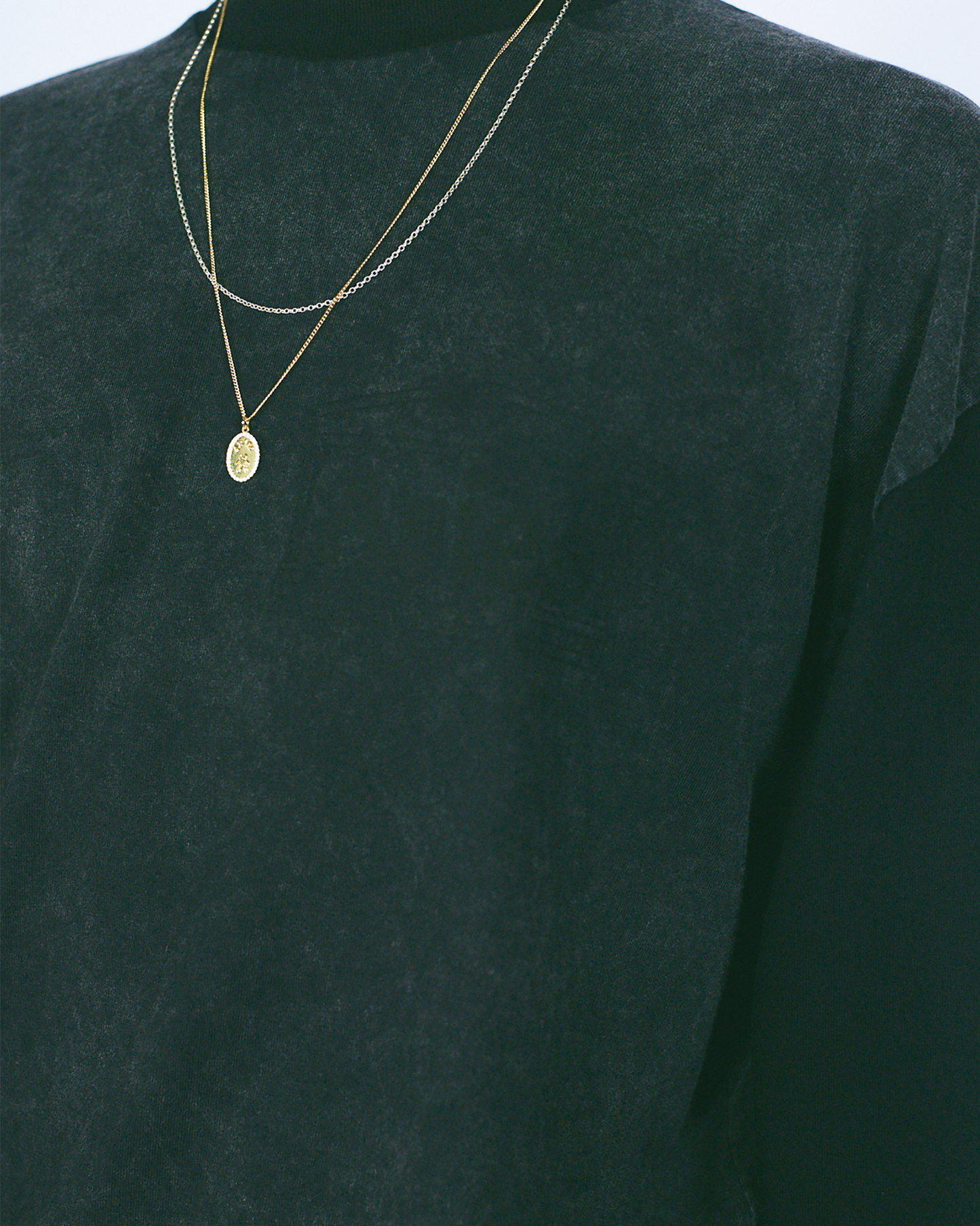 Aged Contrast Temple LS Tee