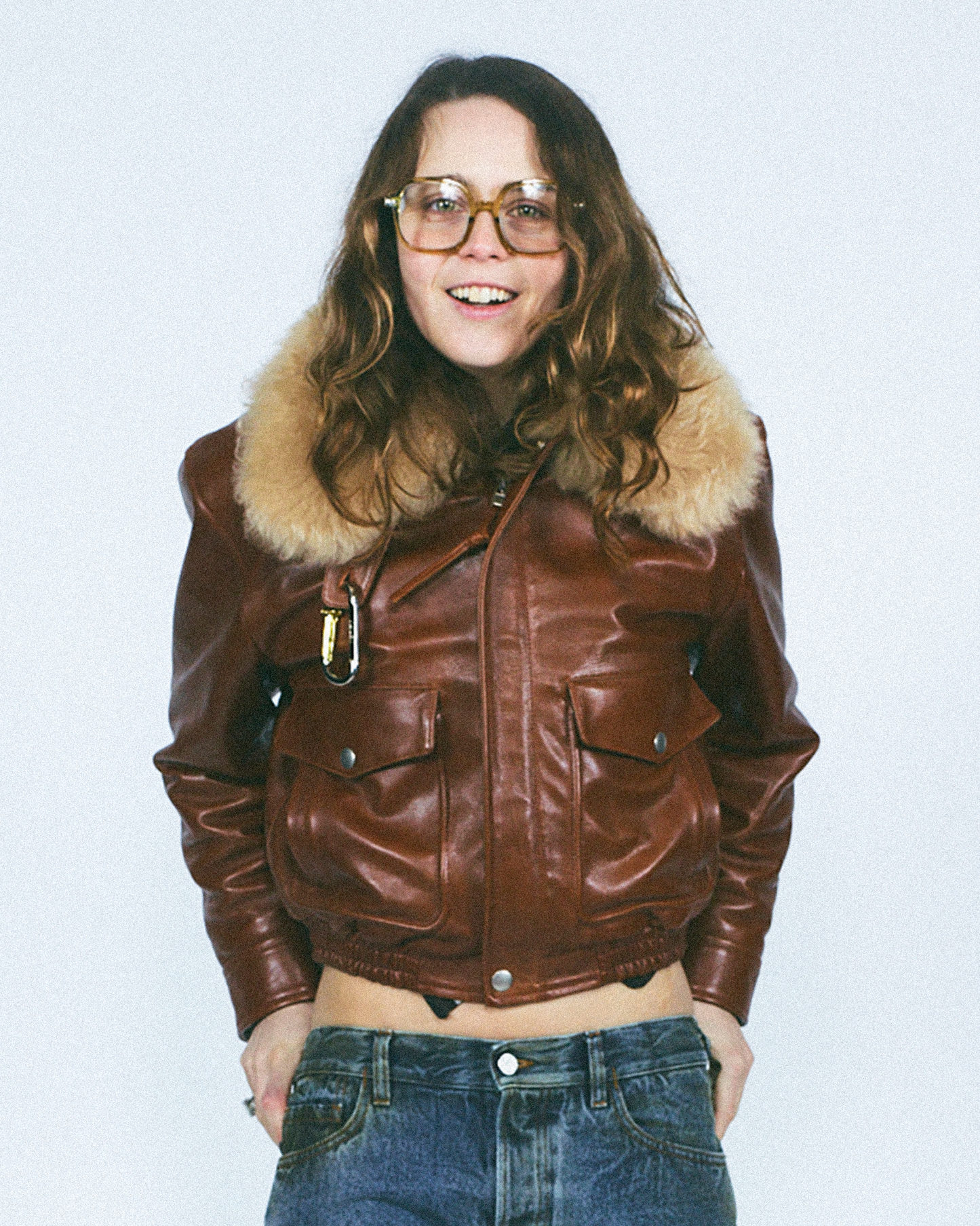 Leather Flight Jacket