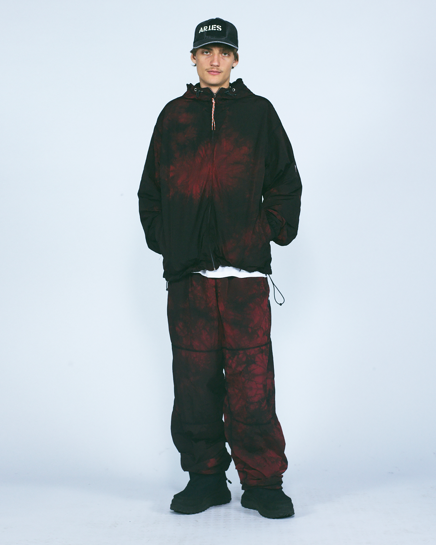 Tie Dye Nylon Windcheater Pant