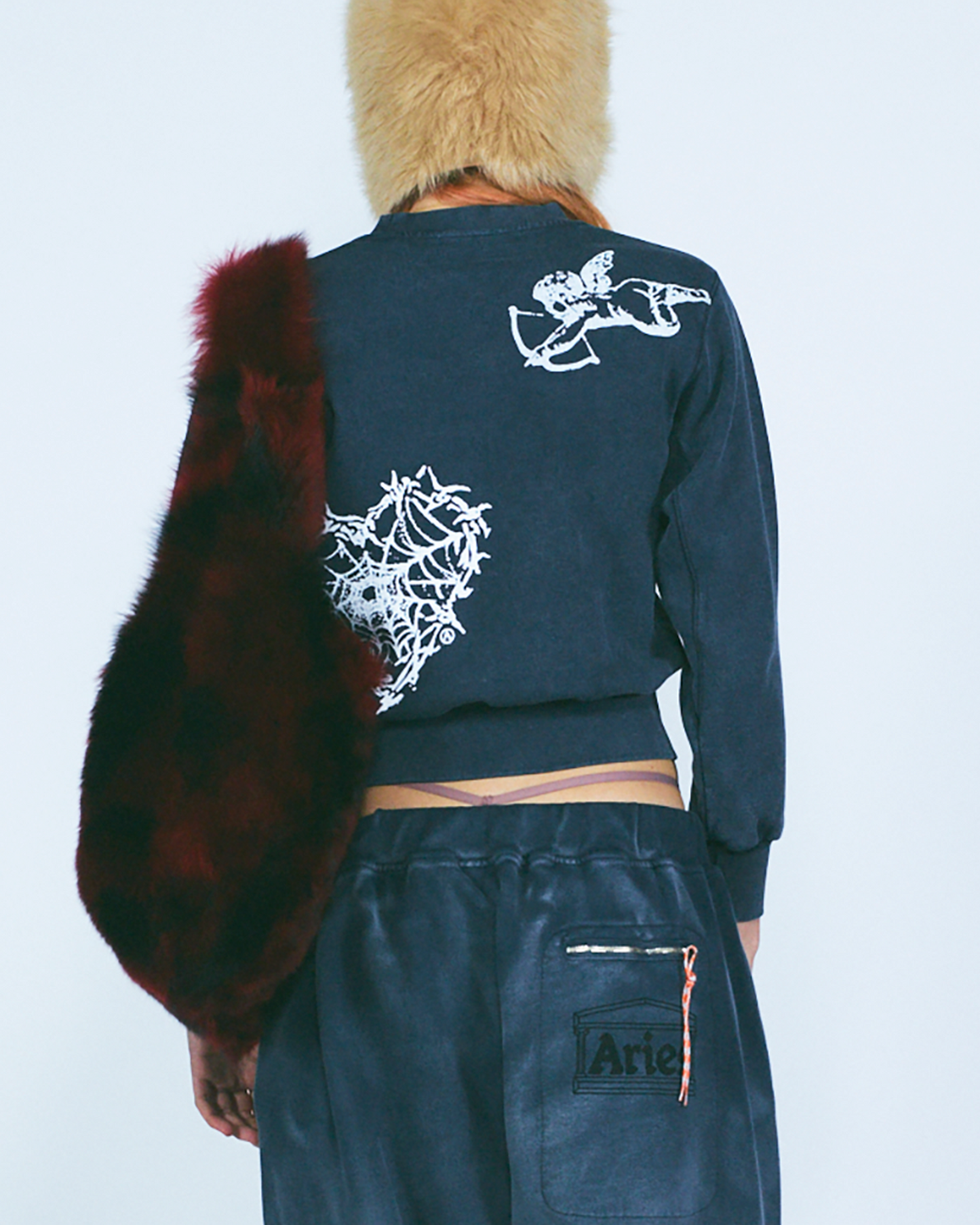Premium Aged Cherub Temple Sweatshirt