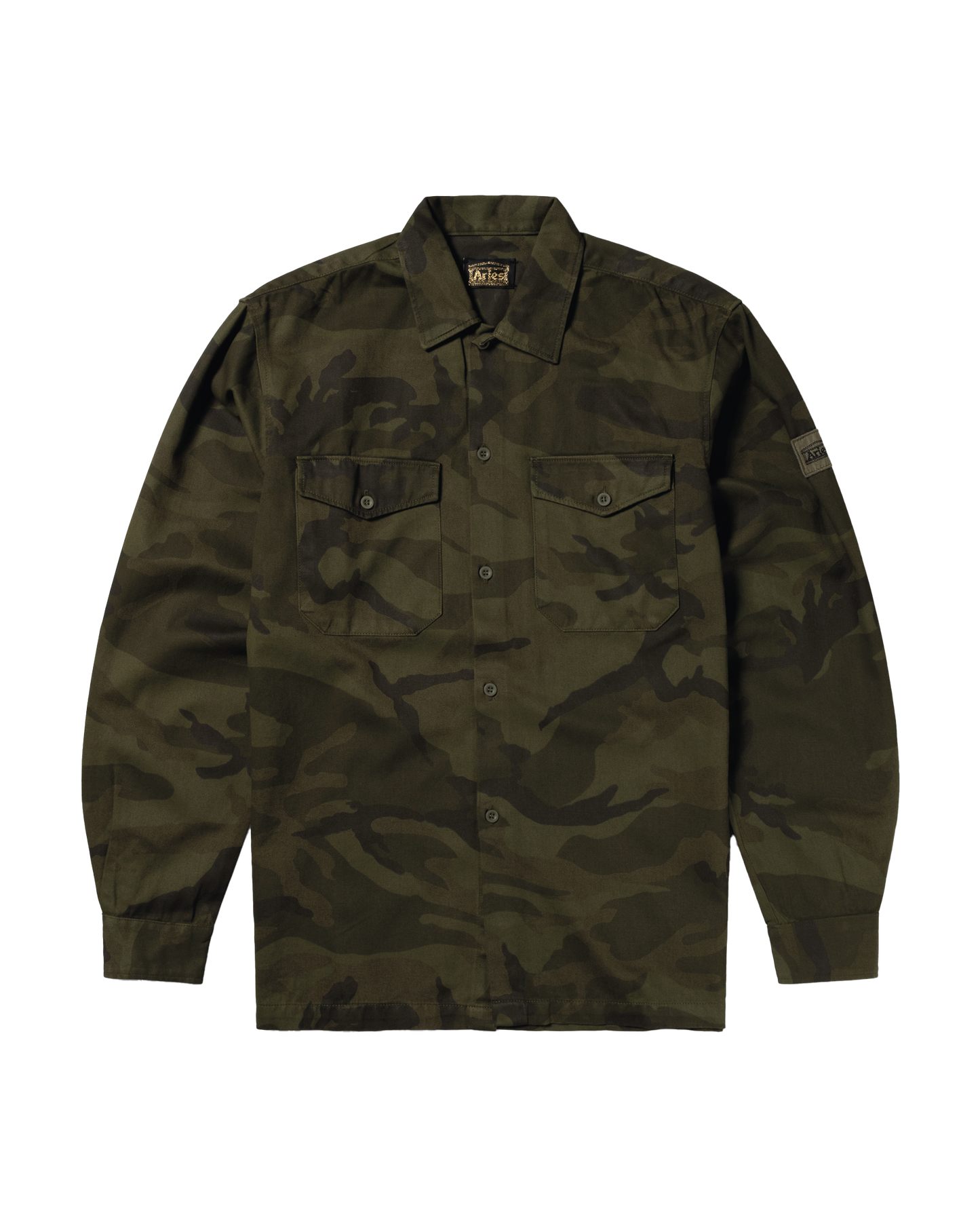 Camo LS Twill Shirt