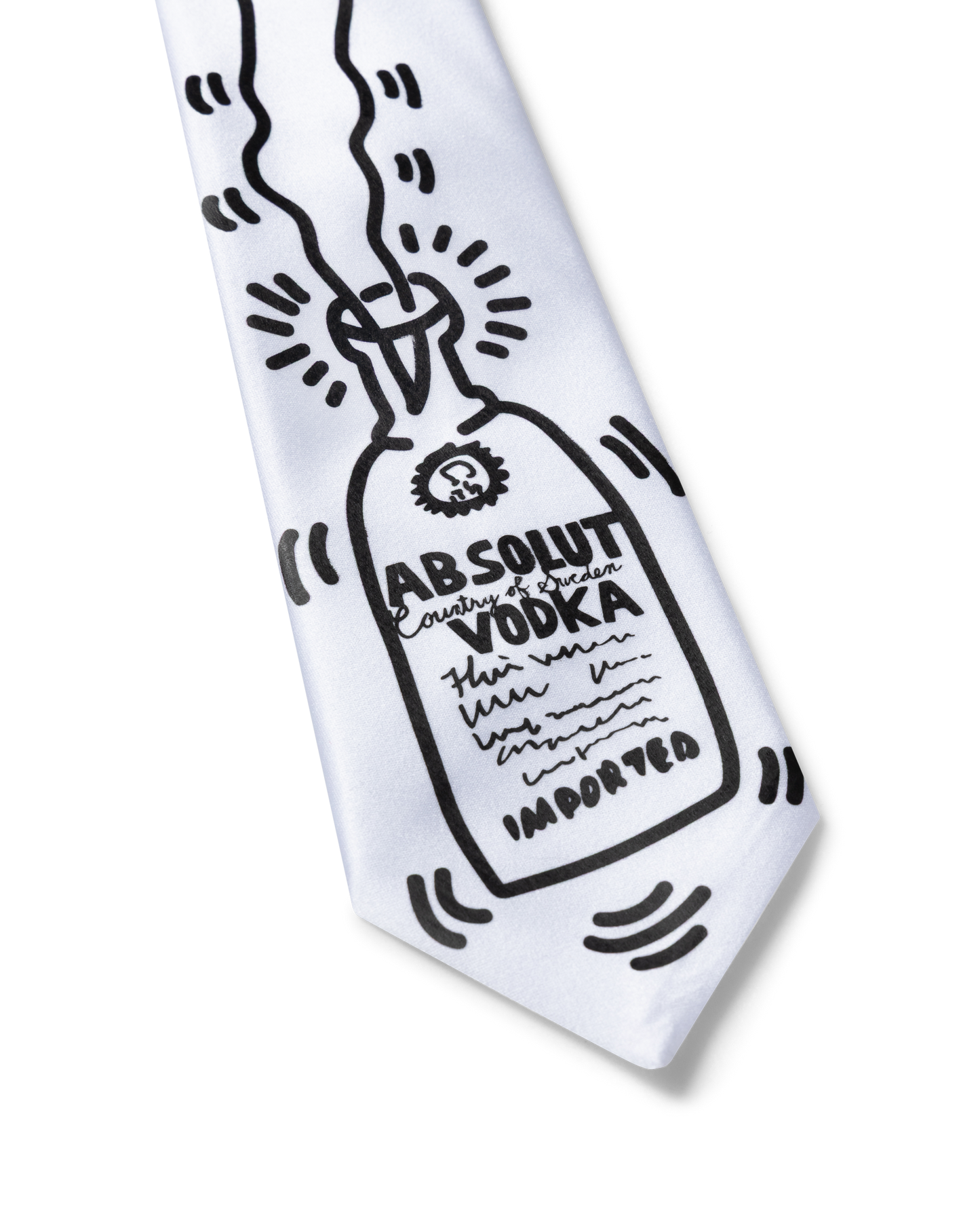 Aries x Absolut Haring Tie