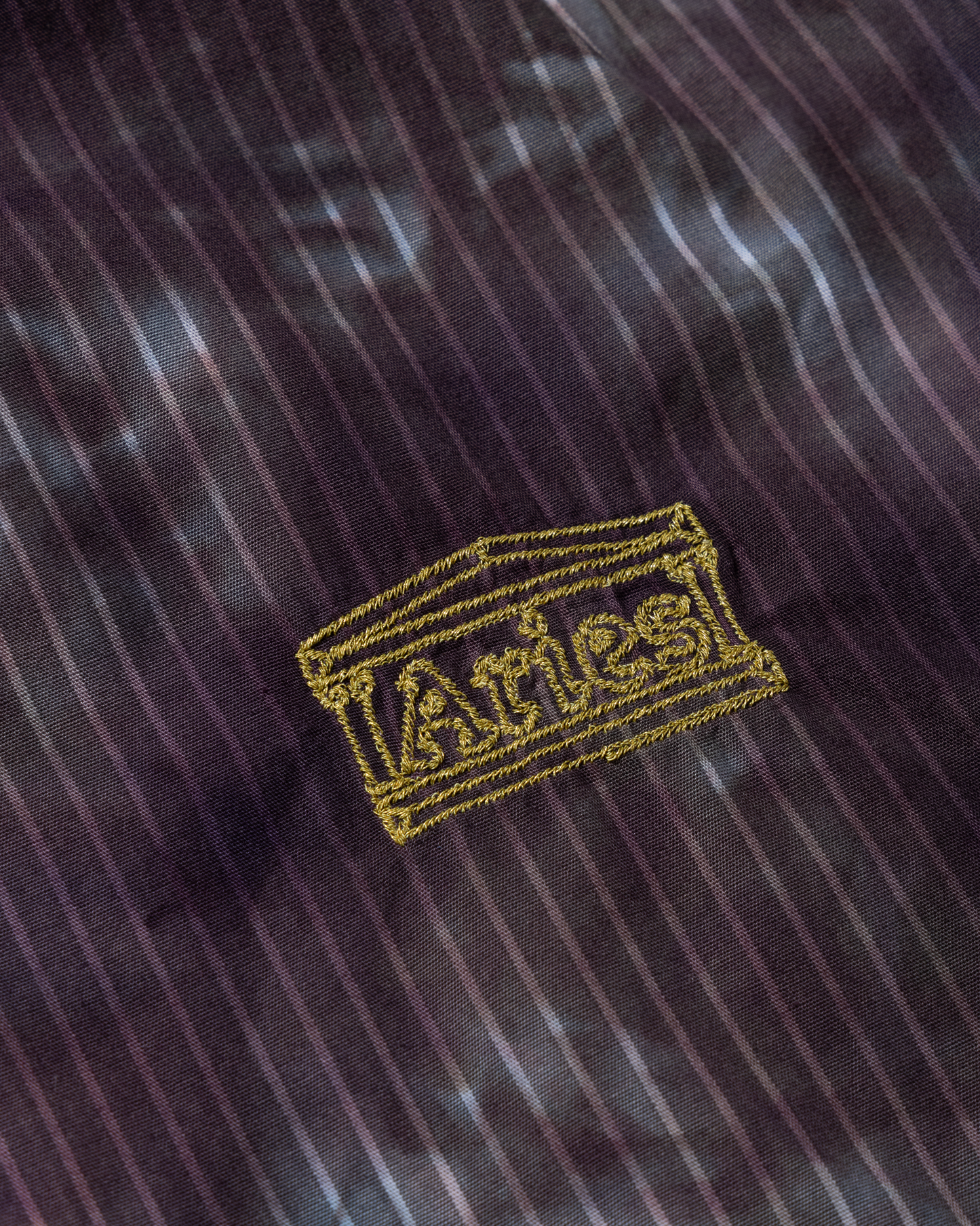 Tie Dye Stripe Poplin Boxer Shorts