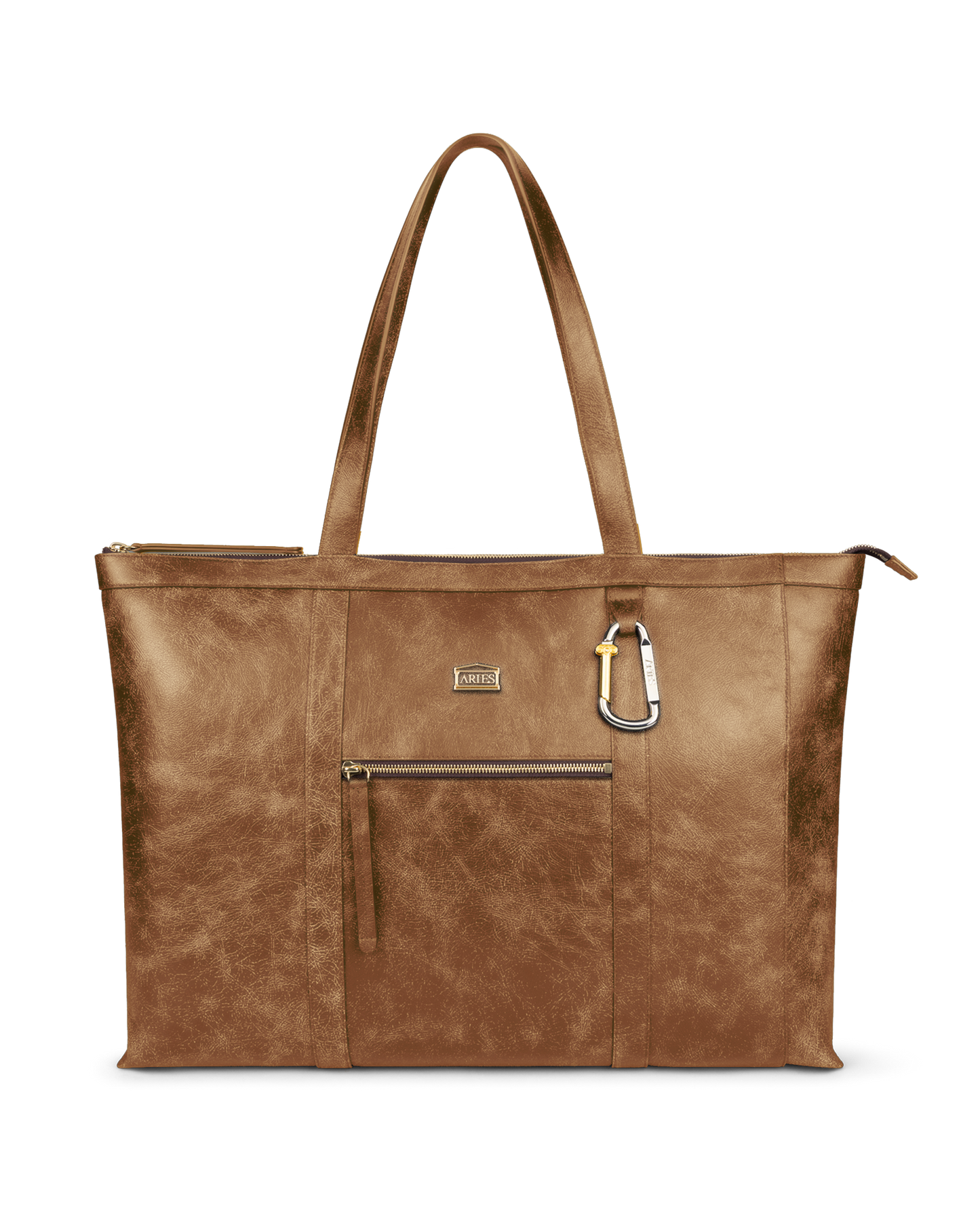 Vintage Leather Niner Shopper Bag