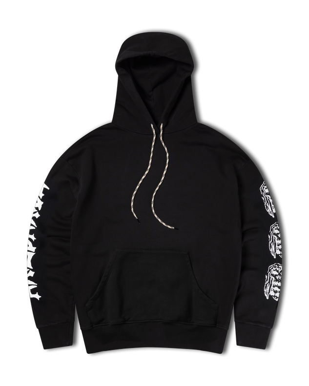 Meow Embroidered Hoodie