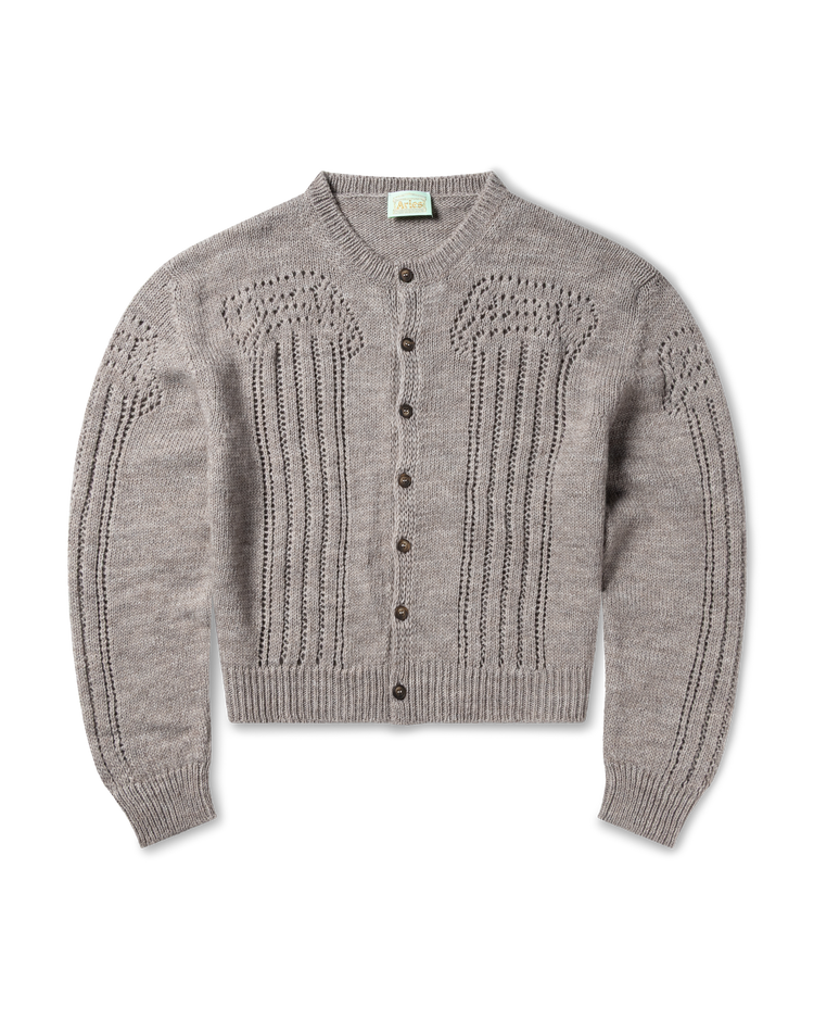Pointelle Column Cardigan