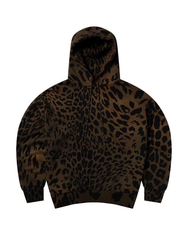 Leopard Tie Dye Hoodie