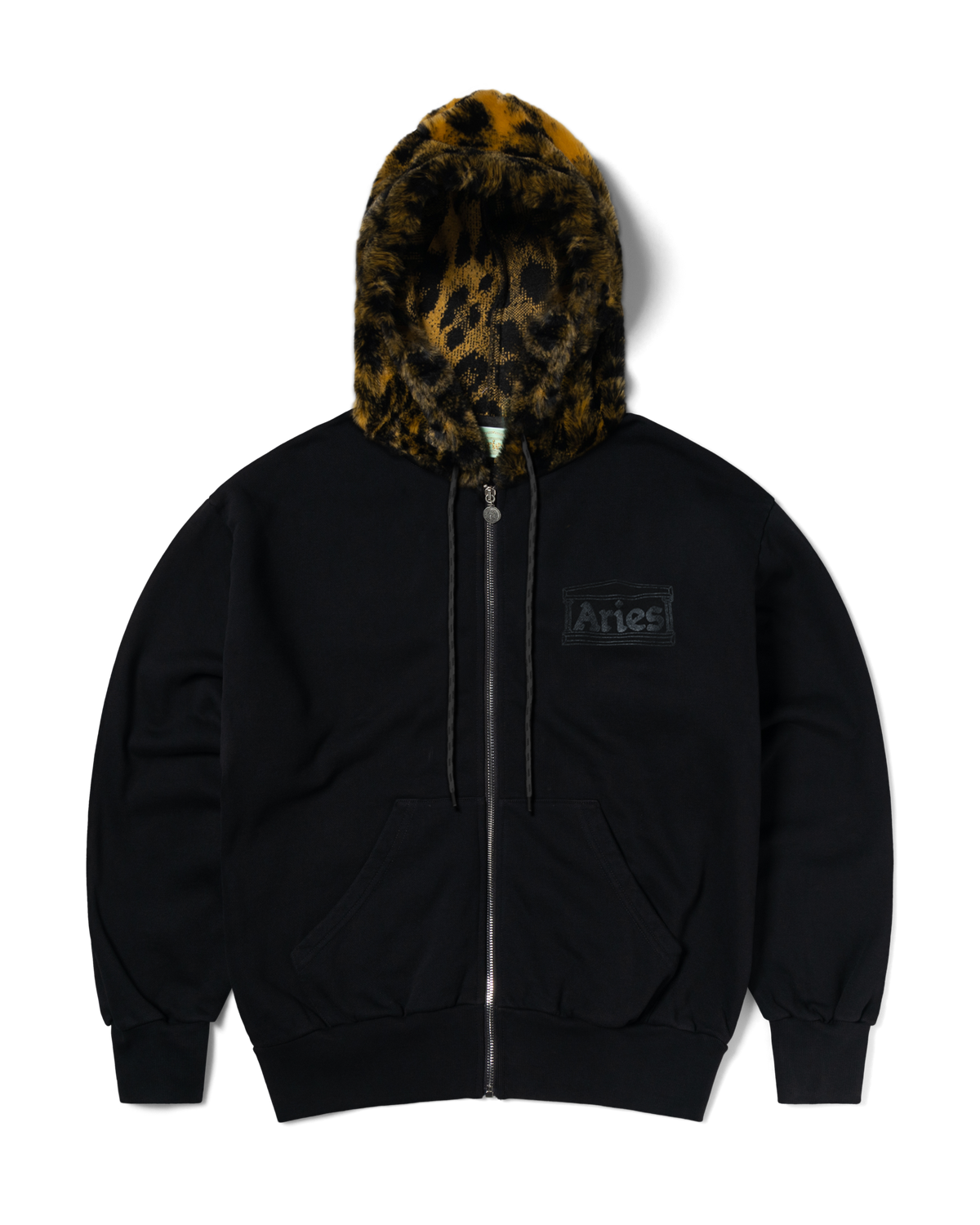 Furry Zip Through Hoodie