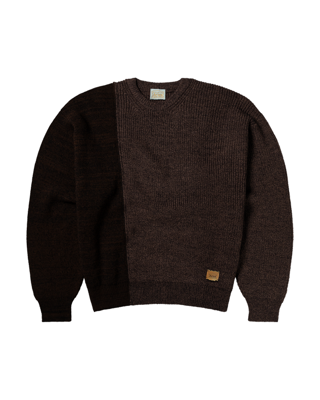 Bi-colour Fisherman Sweater