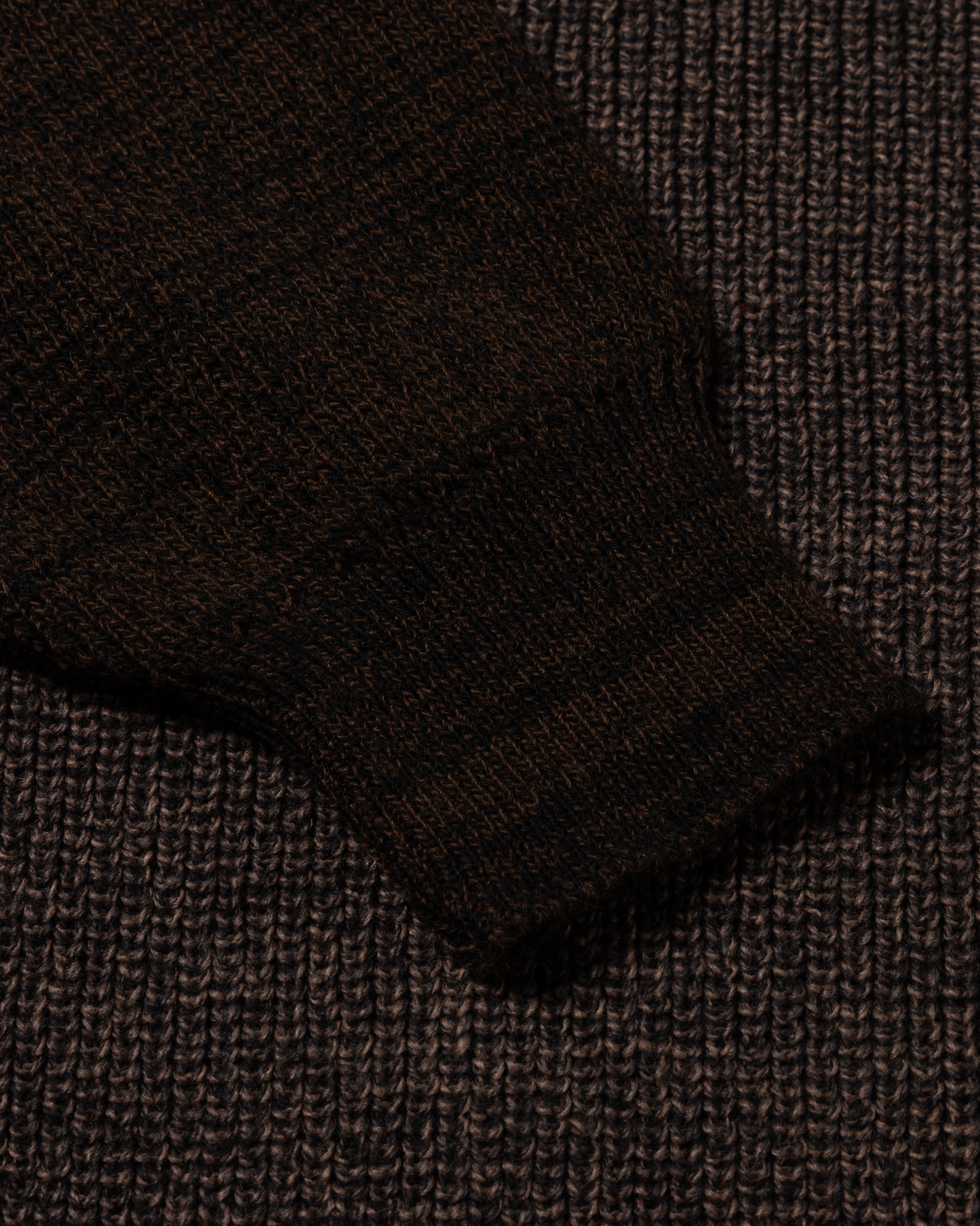 Bi-colour Fisherman Sweater