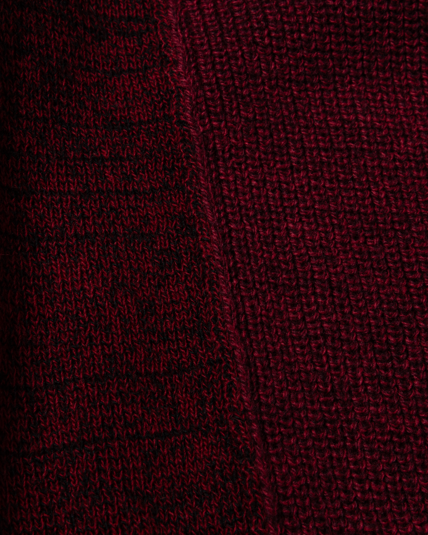 Bi-colour Fisherman Sweater