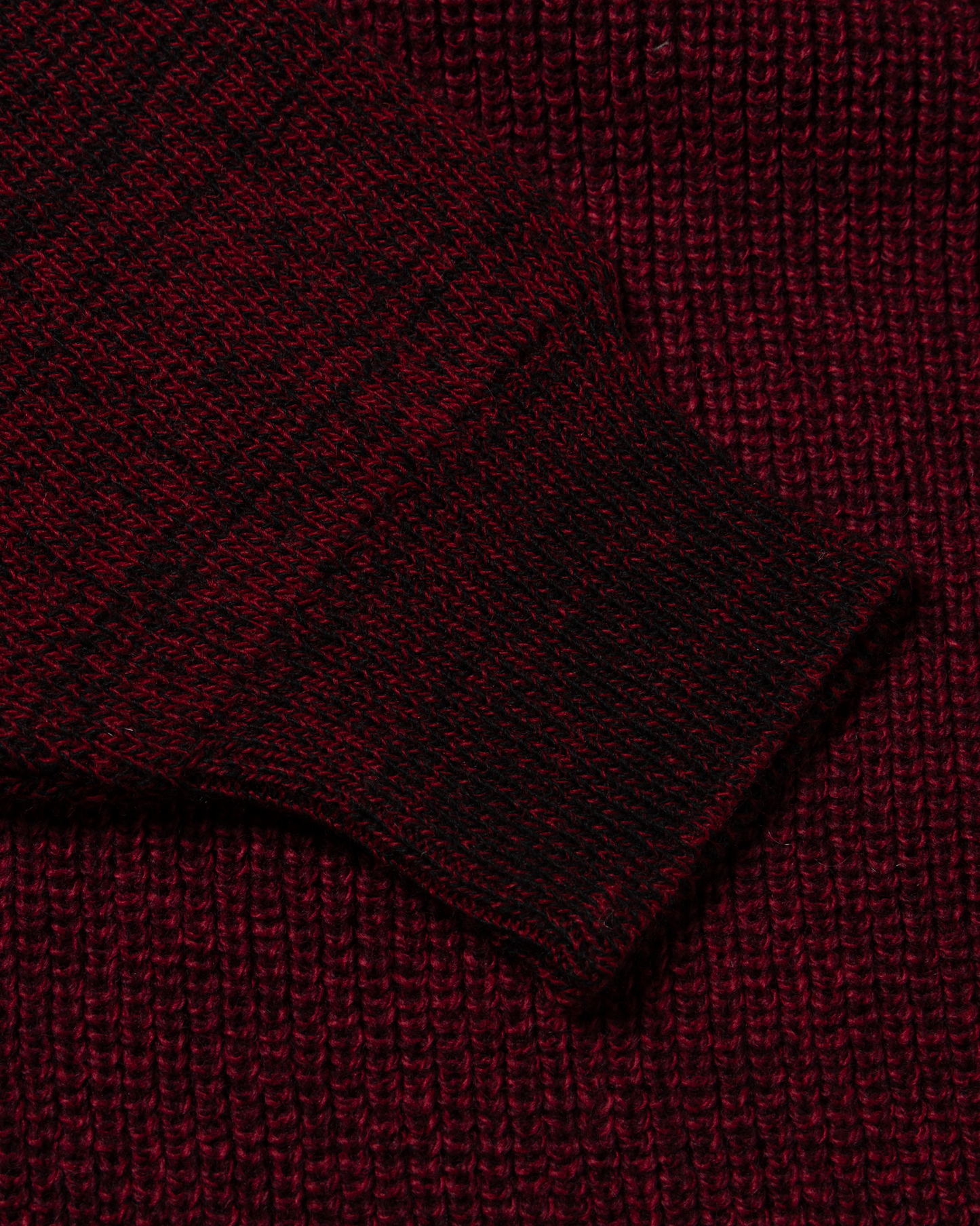 Bi-colour Fisherman Sweater