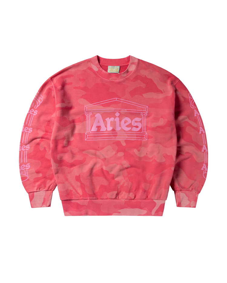 Aged Column Camo Sweat