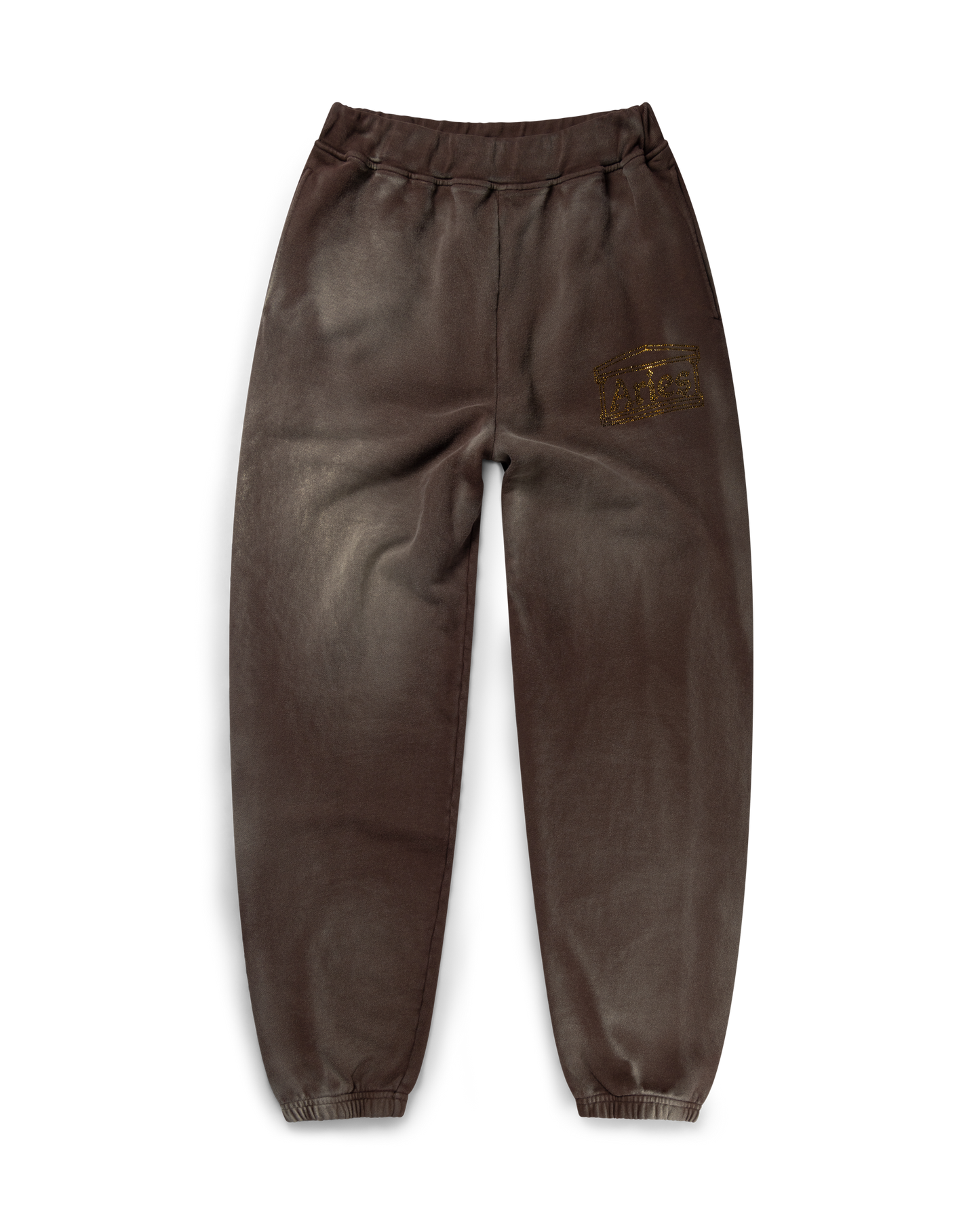 Premium Sunbleached Diamante Temple Sweatpant