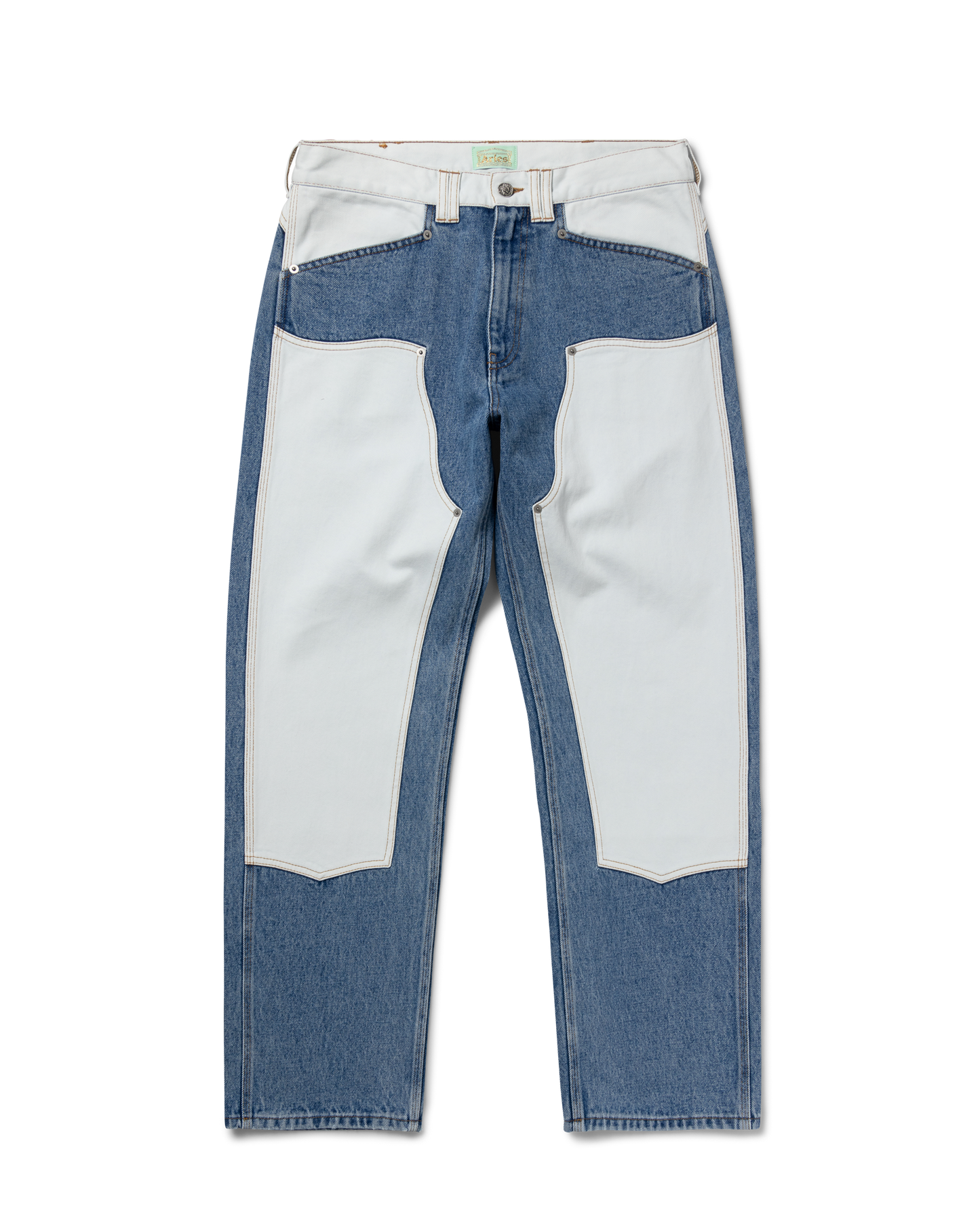 Patchwork Western Carpenter Jeans