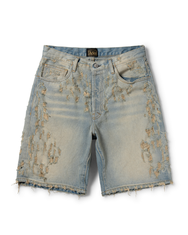 Destroyed Lace Shorts