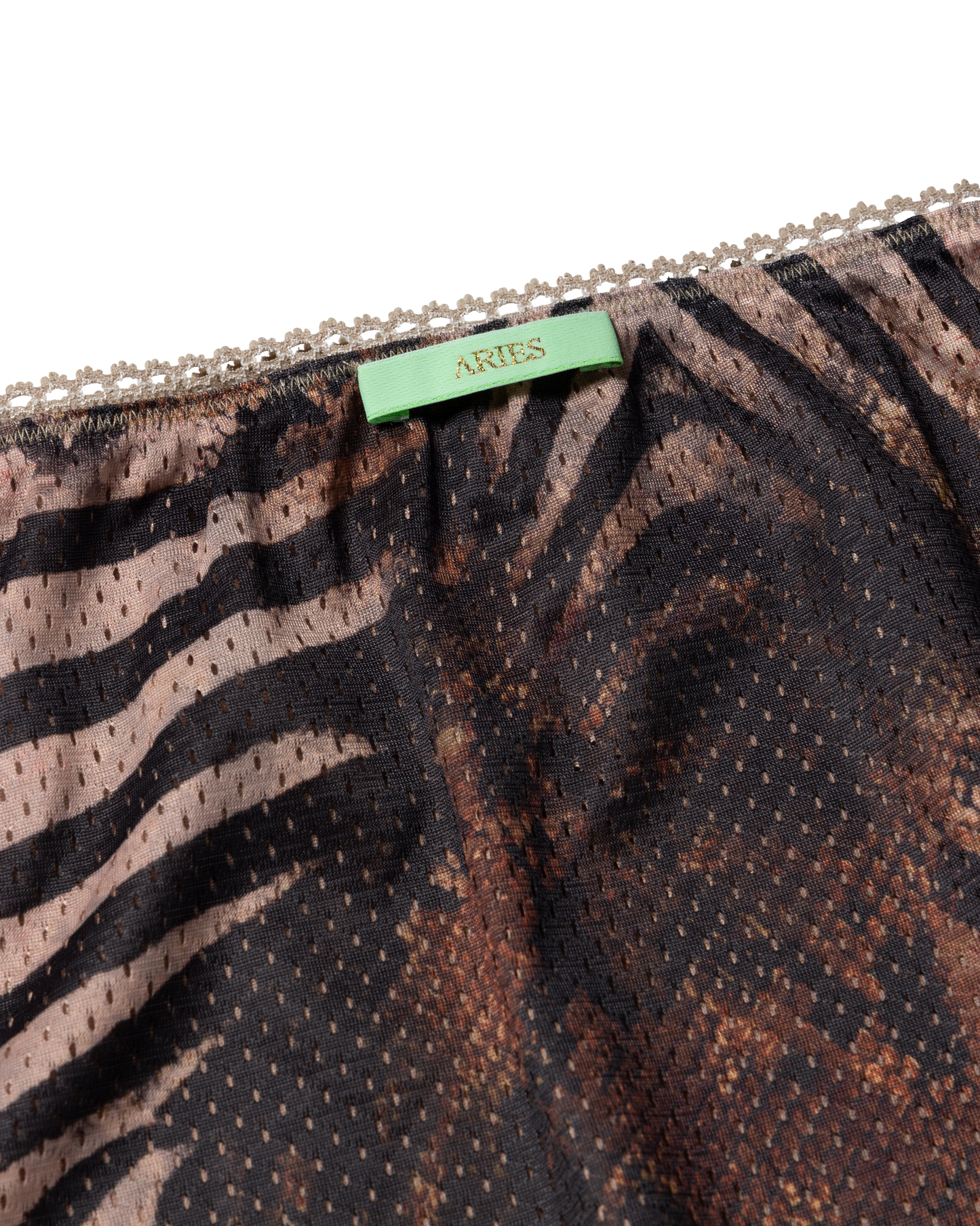 Animal Airtex Midi Skirt