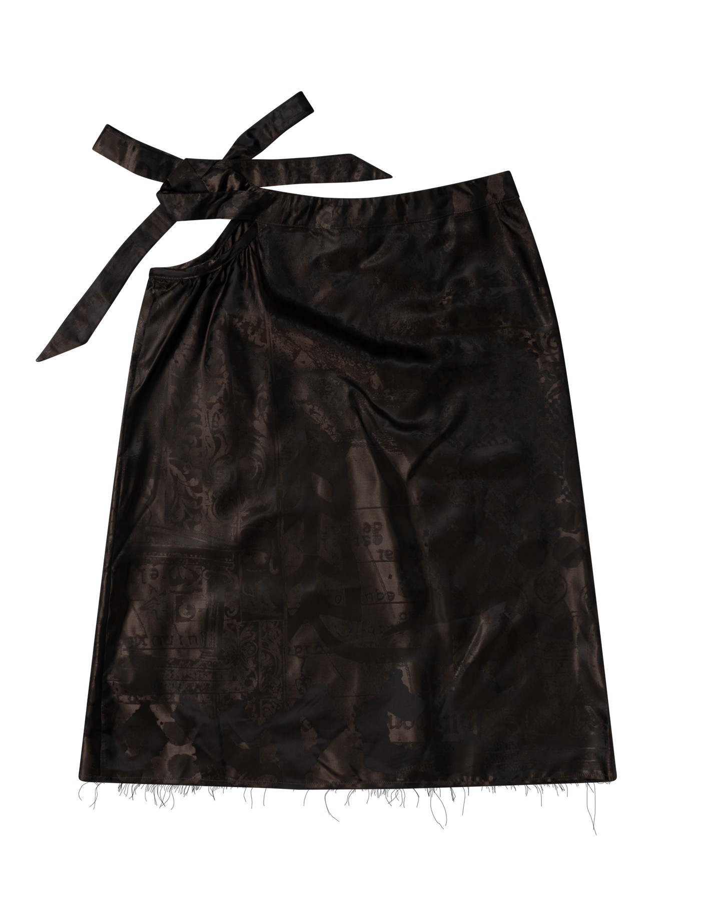 Aries Slaughter Jacquard Midi Skirt