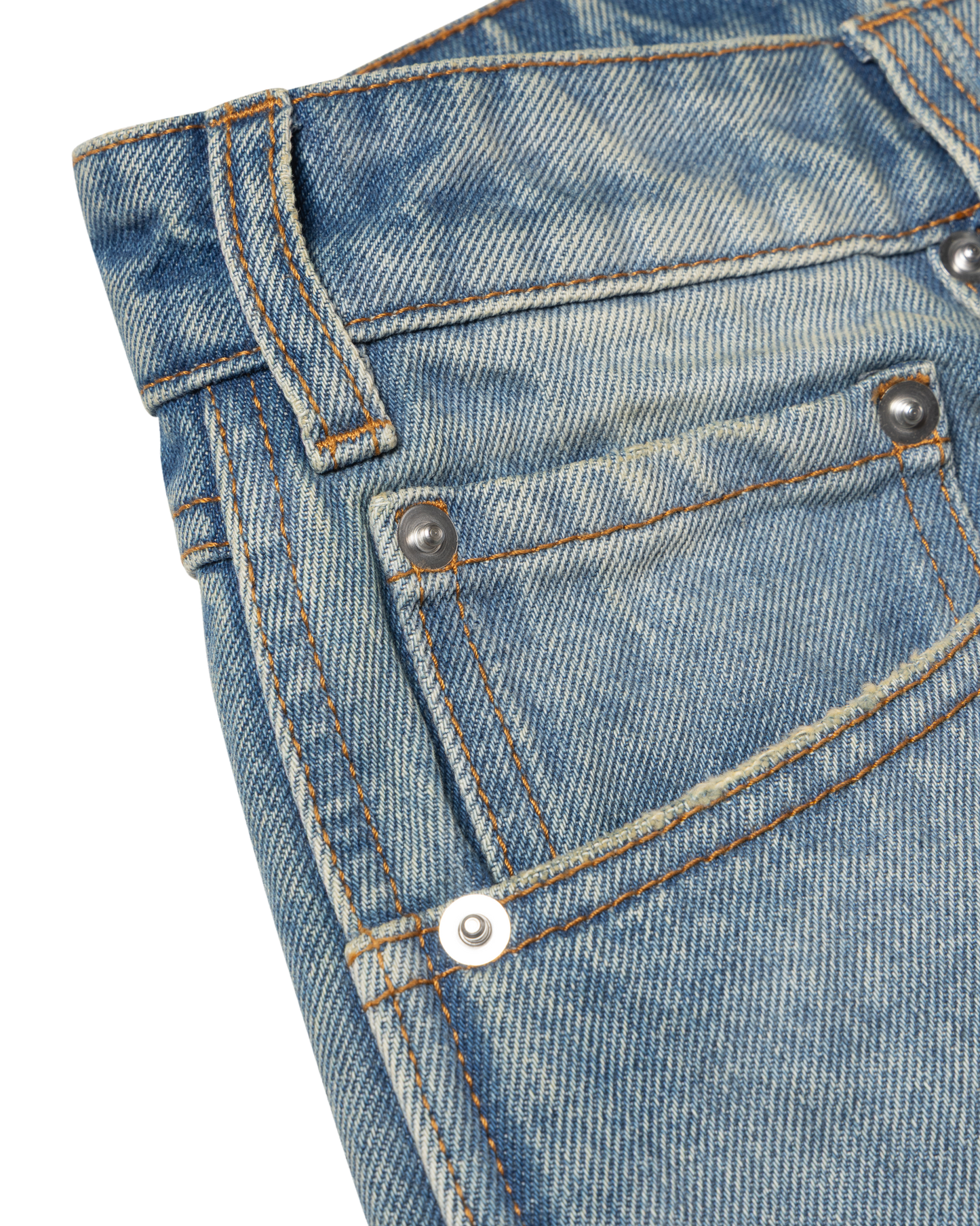 Distressed Low Rise Tyrone Jean