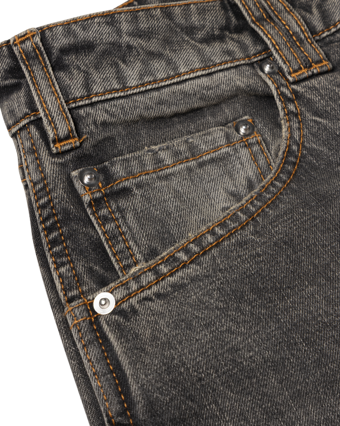 Distressed Low Rise Tyrone Jean