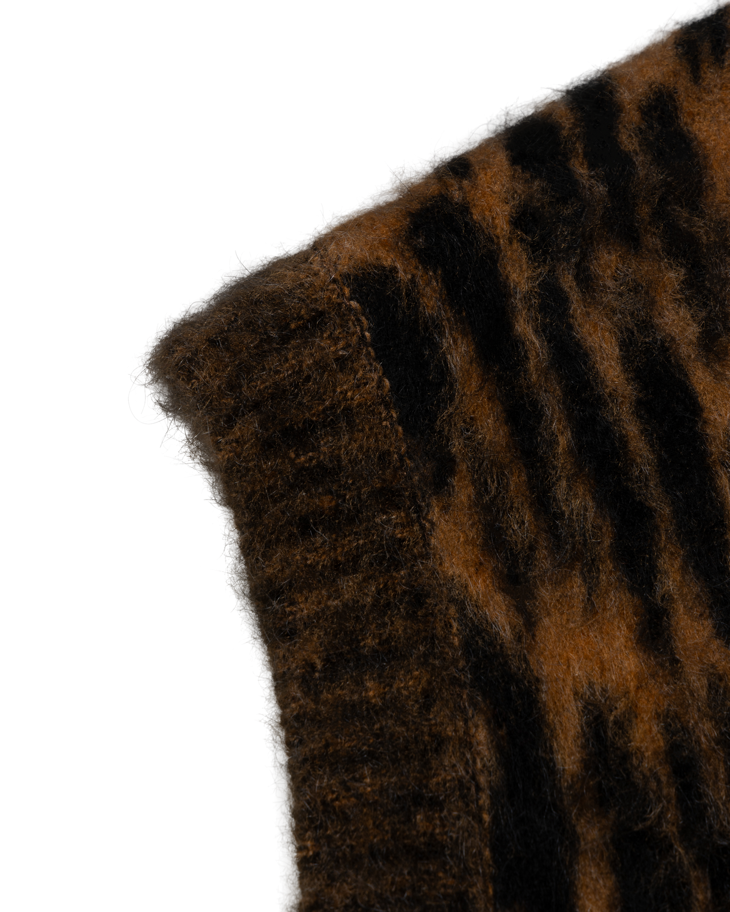 Brushed Leopard Vest