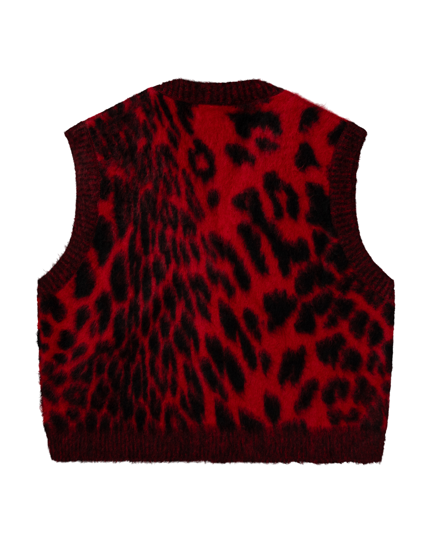 Brushed Leopard Vest