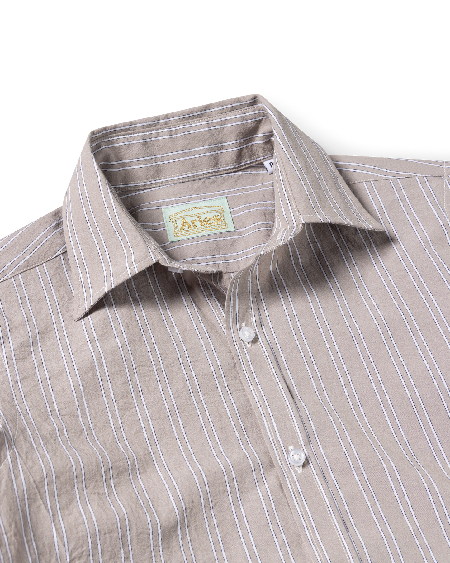 Stripe Temple LS Shirt