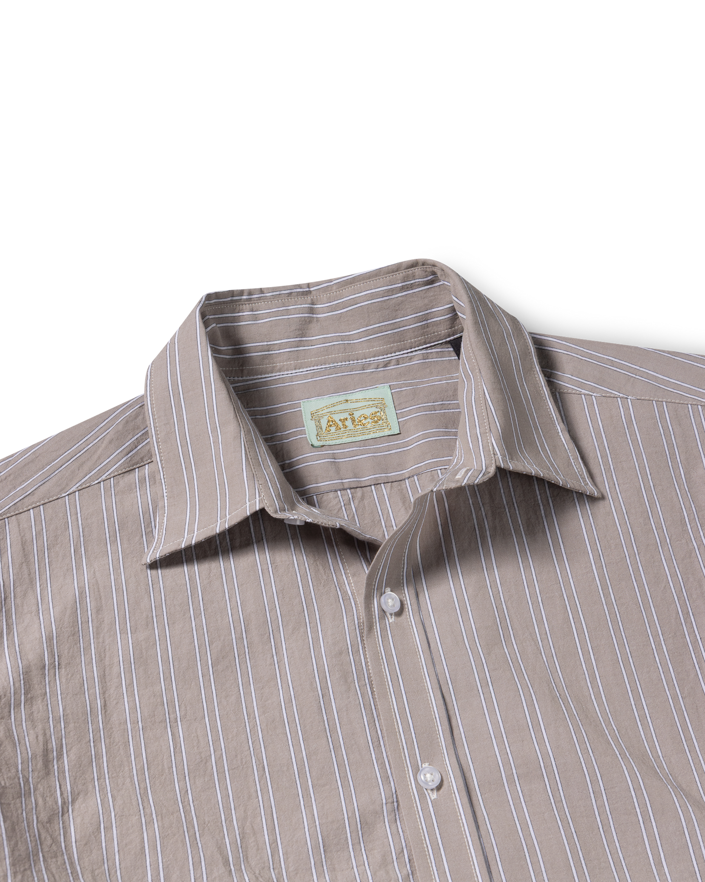 Stripe Temple LS Shirt