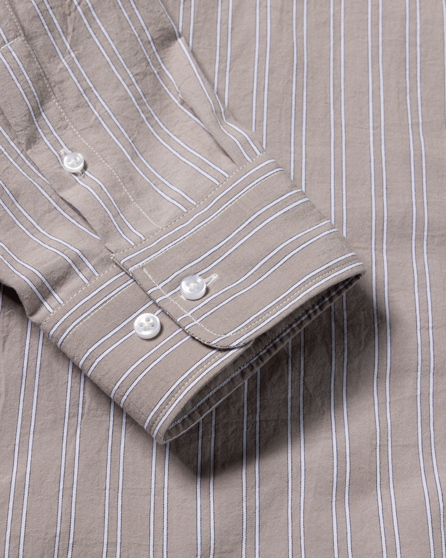 Stripe Temple LS Shirt