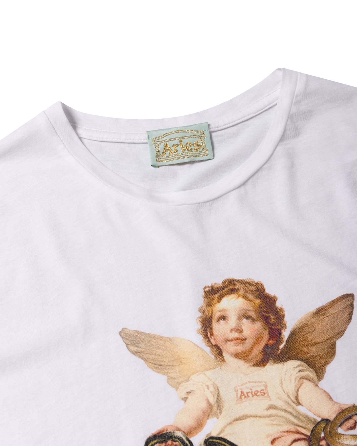 Lil Cherub Cap Sleeve Tee