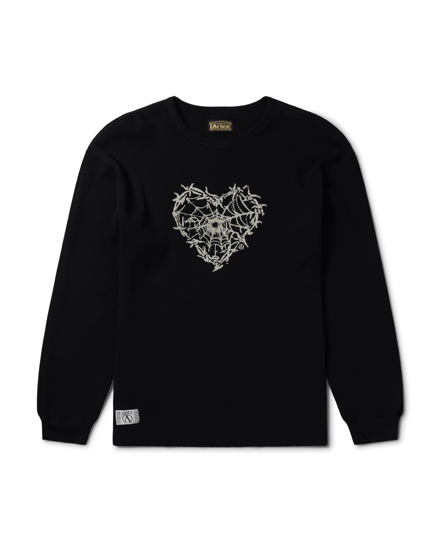 Reversible Barbed Love Temple Waffle LS Tee