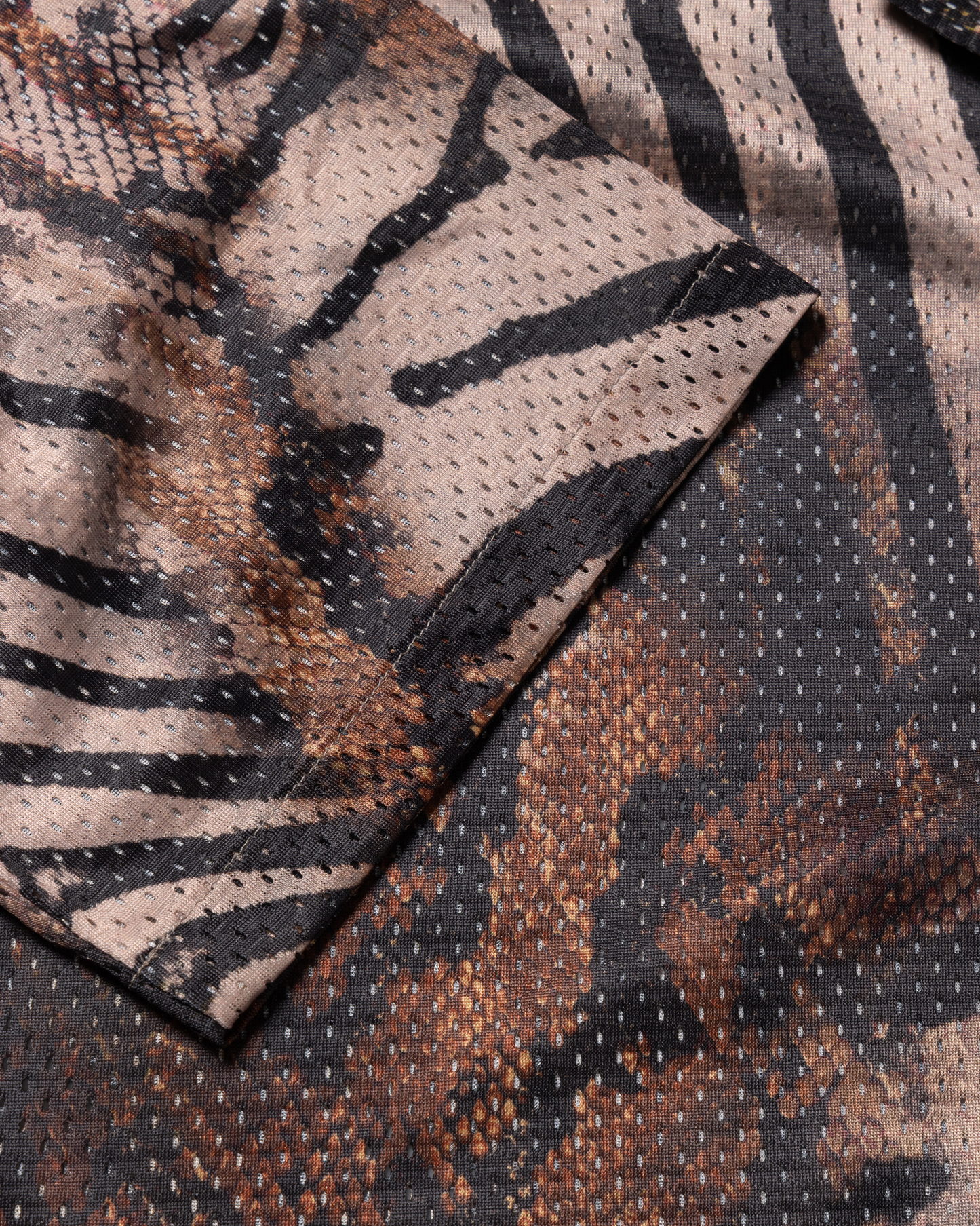 Animal Aop Airtex Hawaiian Shirt