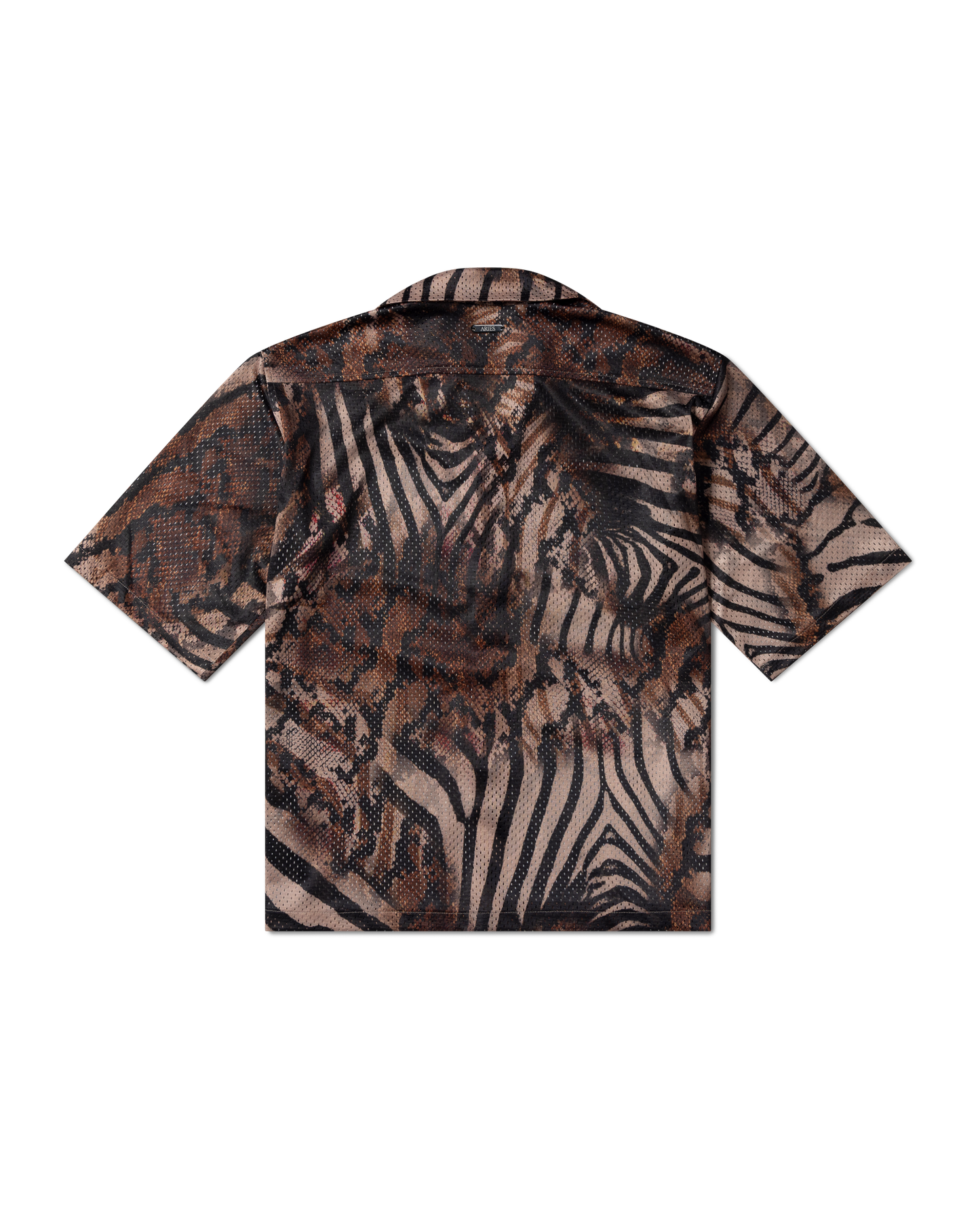 Animal Aop Airtex Hawaiian Shirt