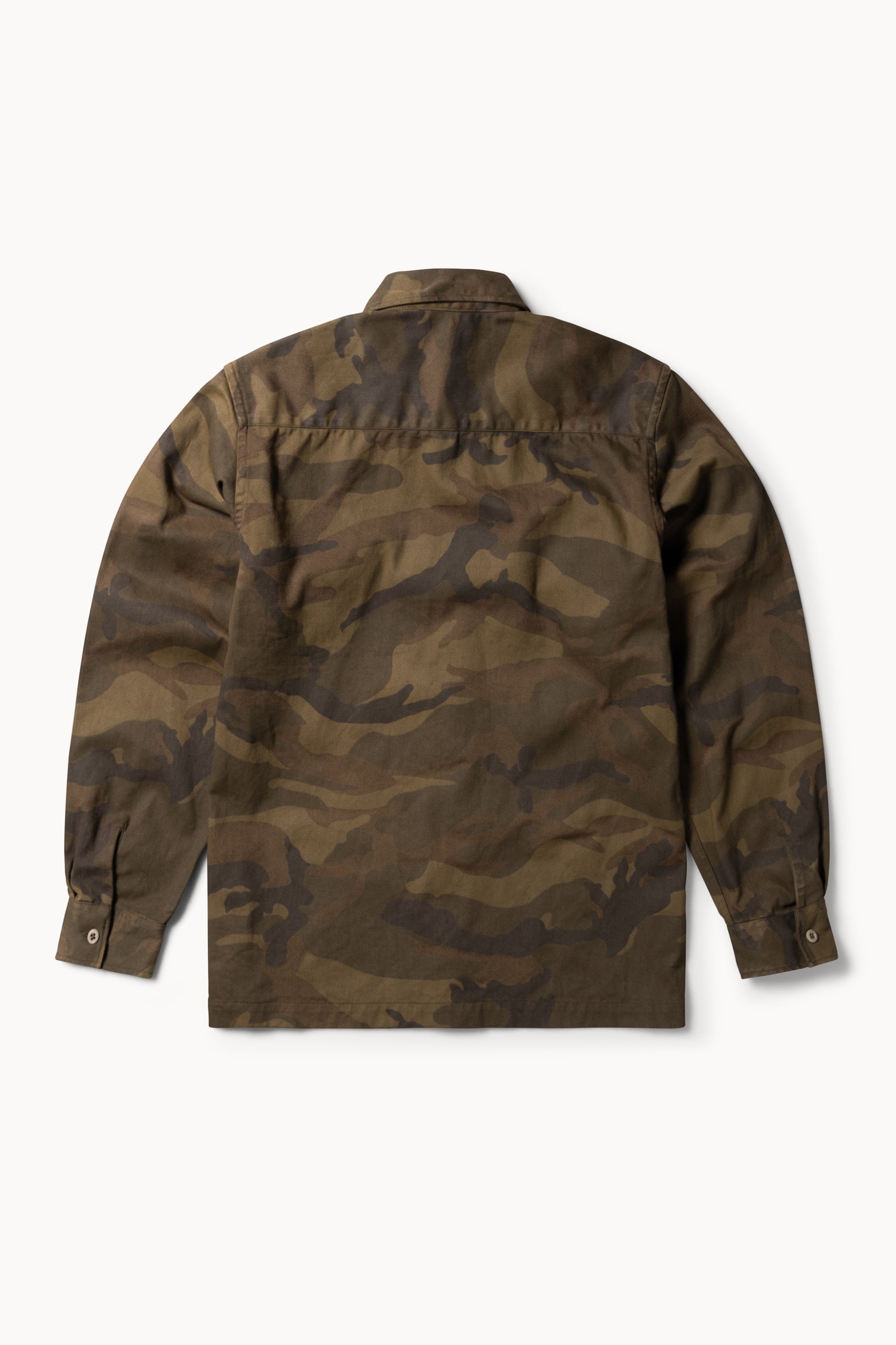 Load image into Gallery viewer, Camo LS Twill Shirt