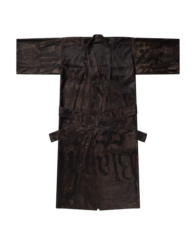 Aries Slaughter Jacquard Kimono