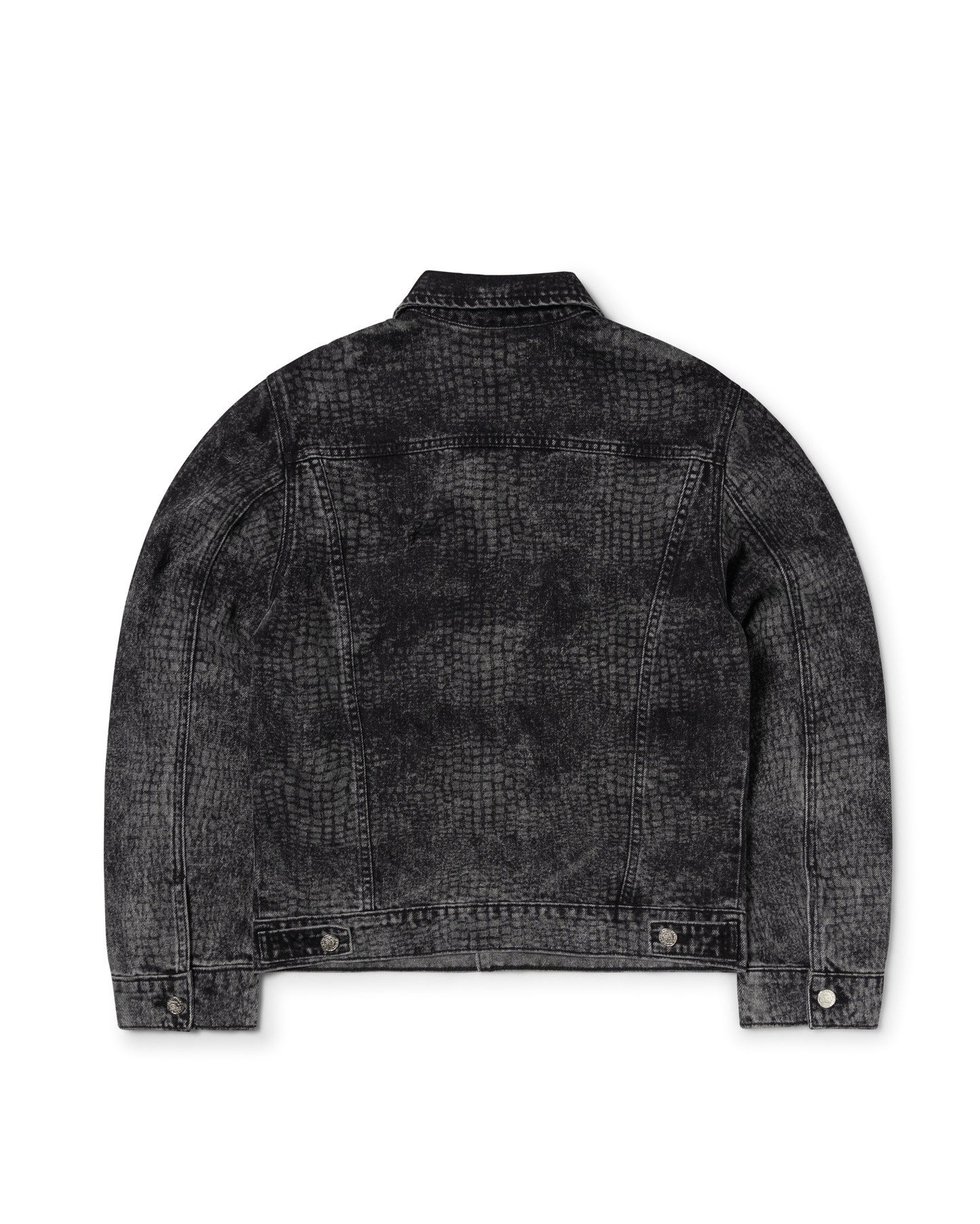 Lasered Croc Trucker Jacket