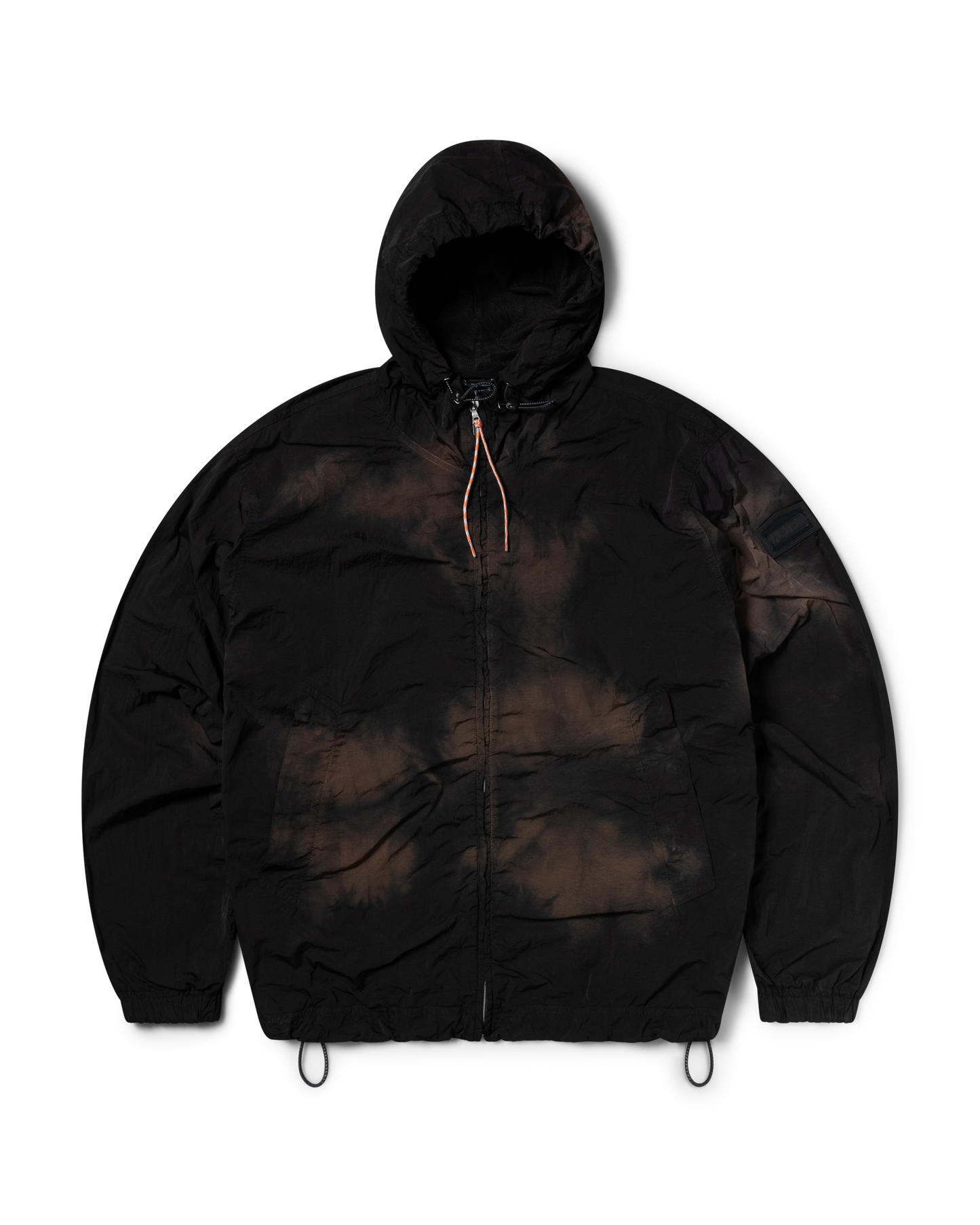 Rag Dye Hooded Windcheater Jacket
